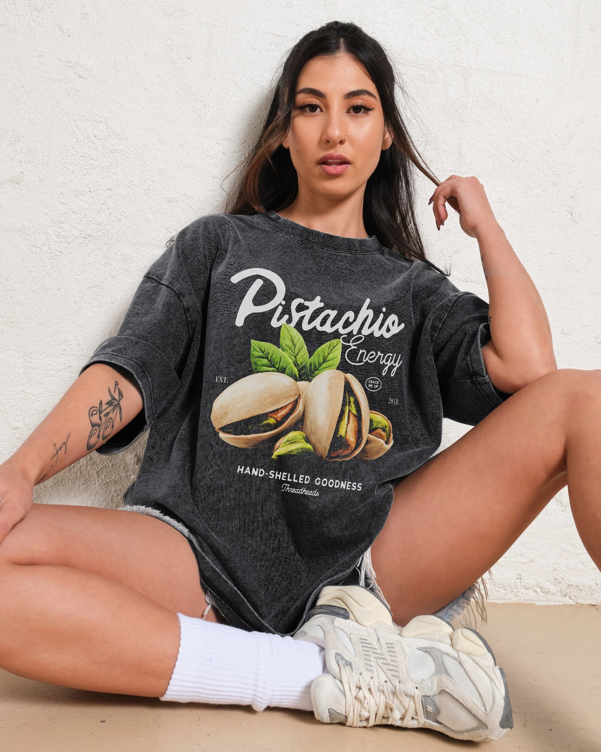 Pistachio Energy Oversized Tee - Image 4