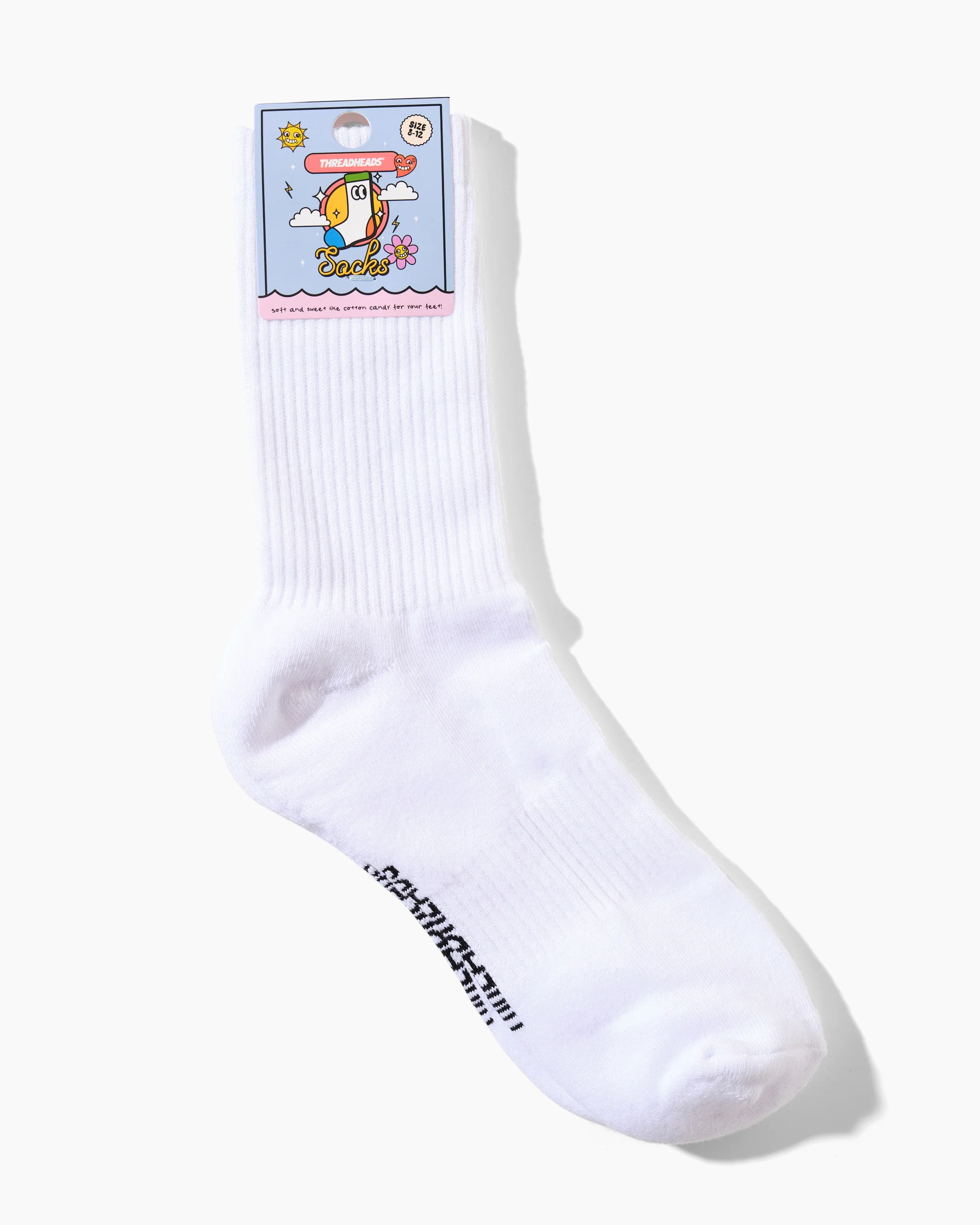 Plain White Socks - Image 3