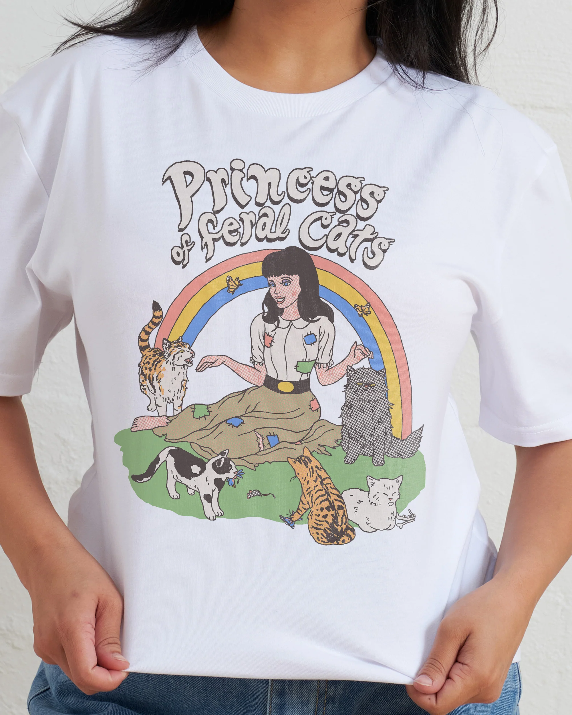 Princess of Feral Cats T-Shirt - Image 3