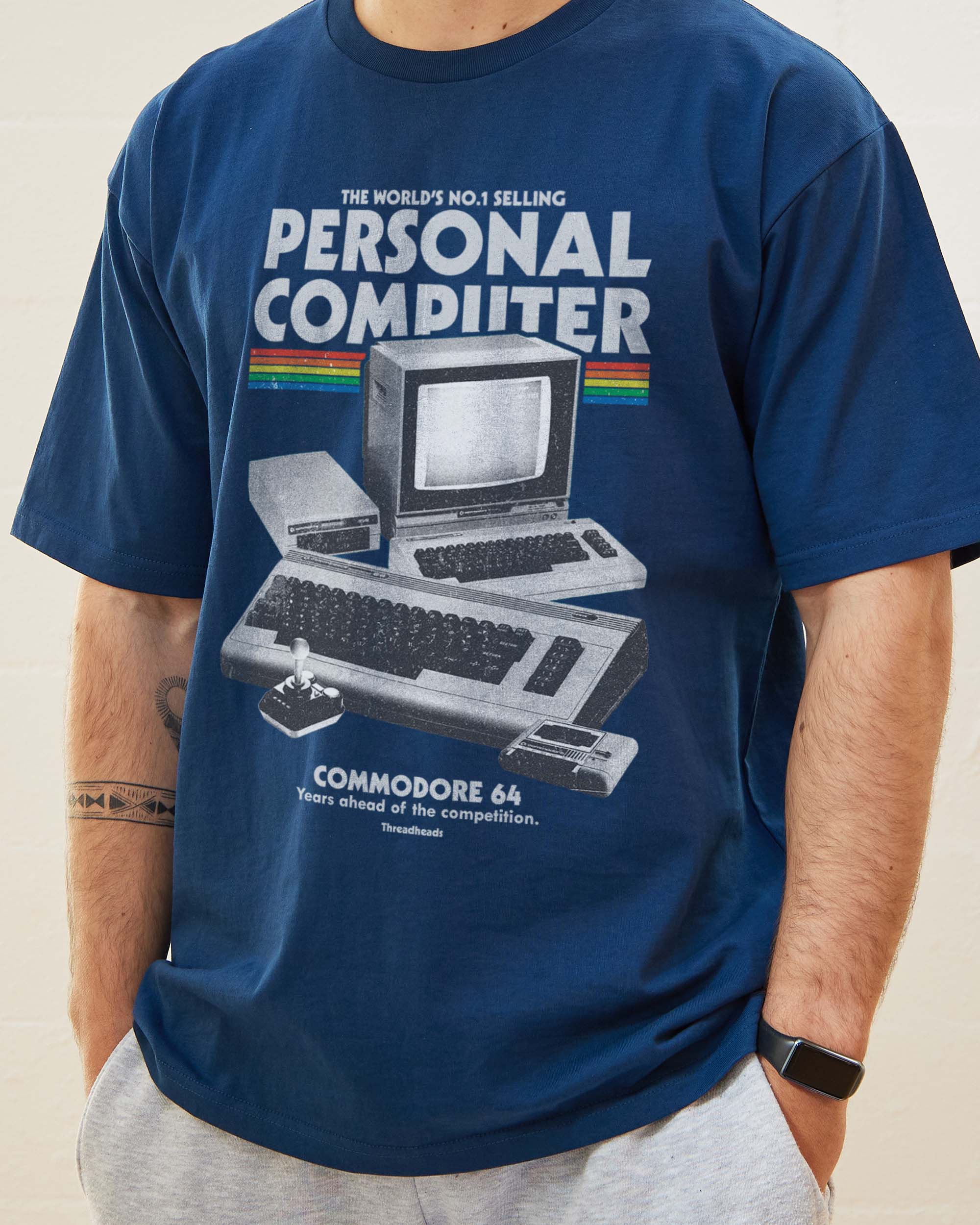 Retro Commodore 64 T-Shirt - Image 2
