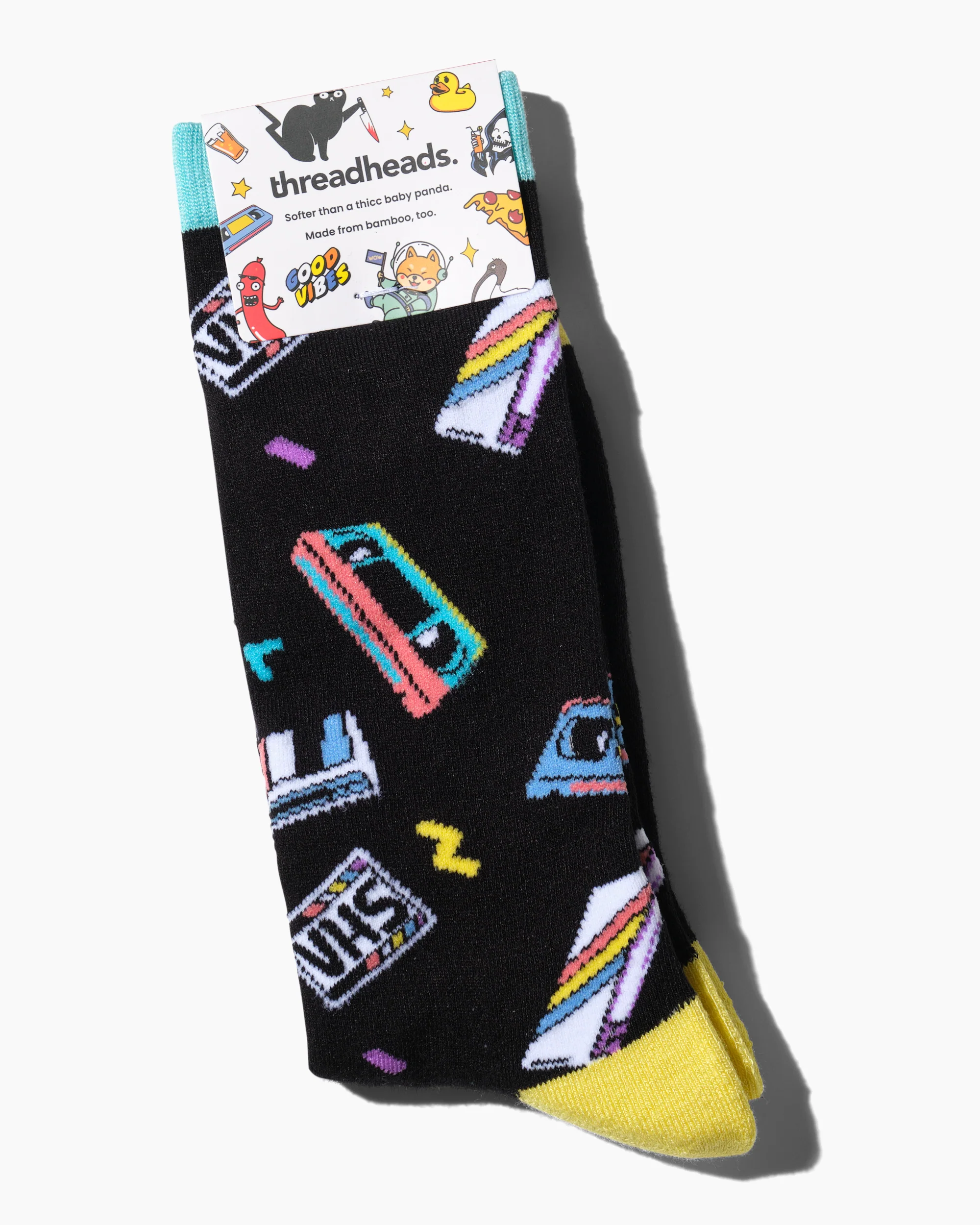 Retro VHS Tapes Socks - Image 3