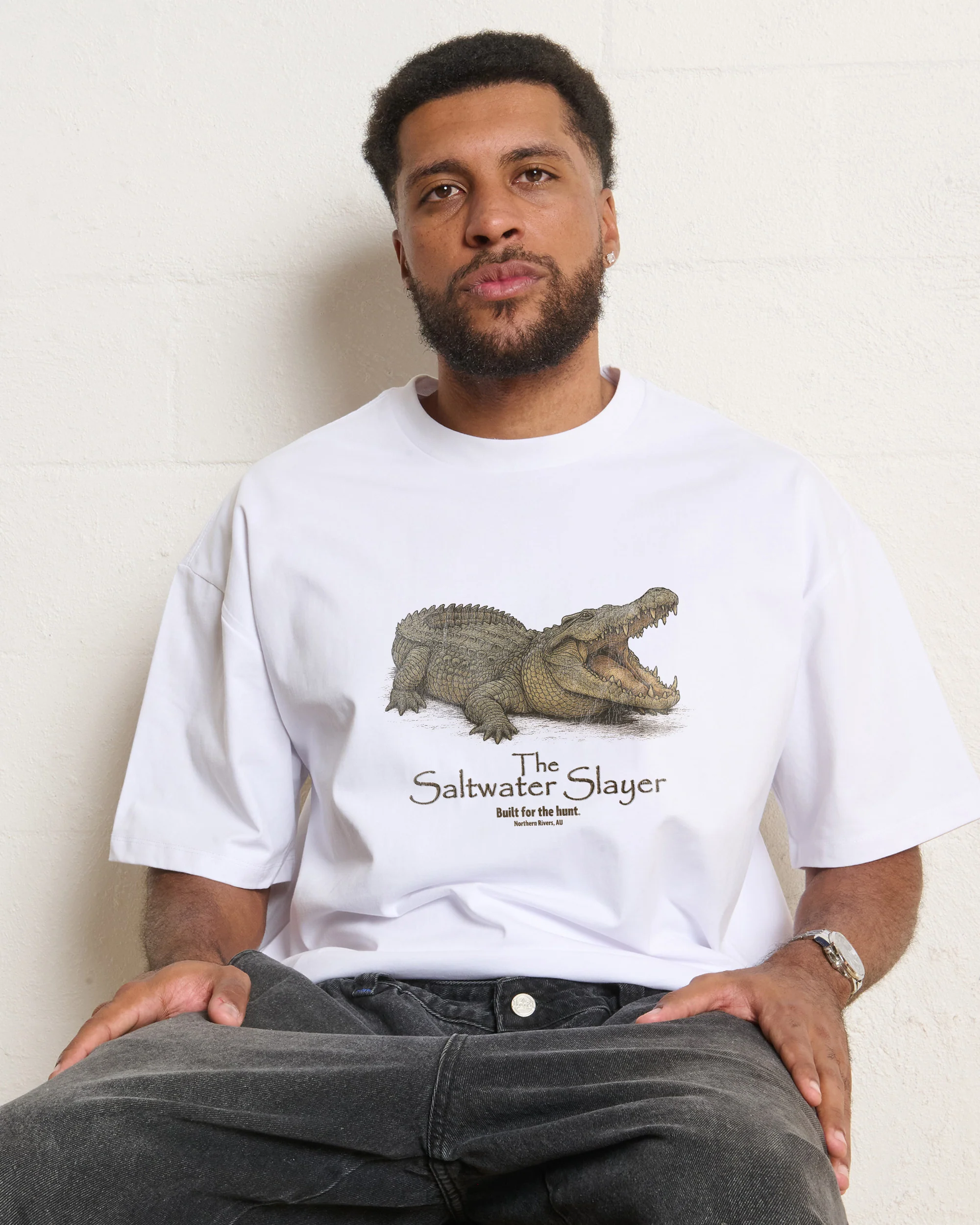 Saltwater Slayer Oversized Tee - Image 3
