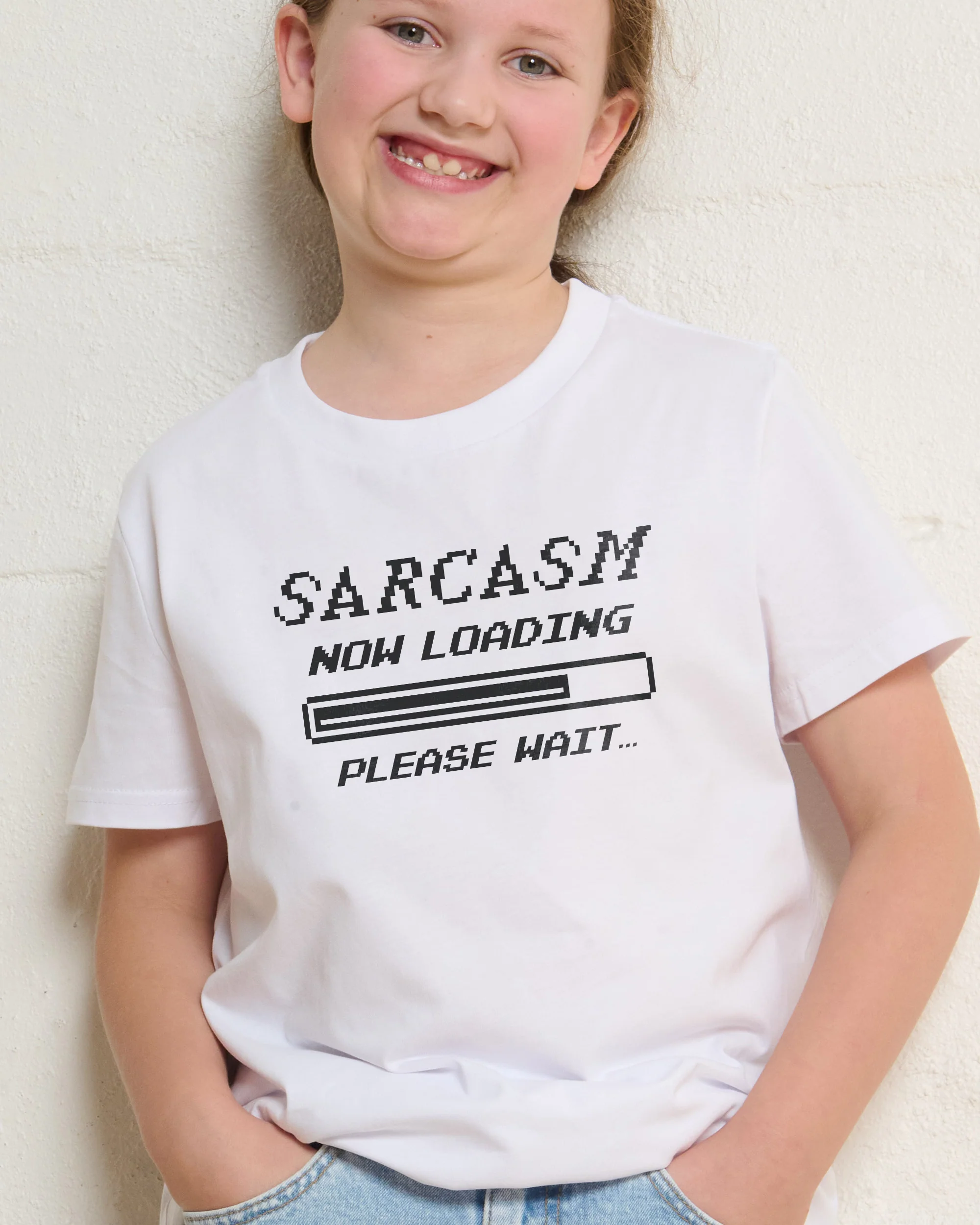 Sarcasm Loading Kids T-Shirt - Image 3