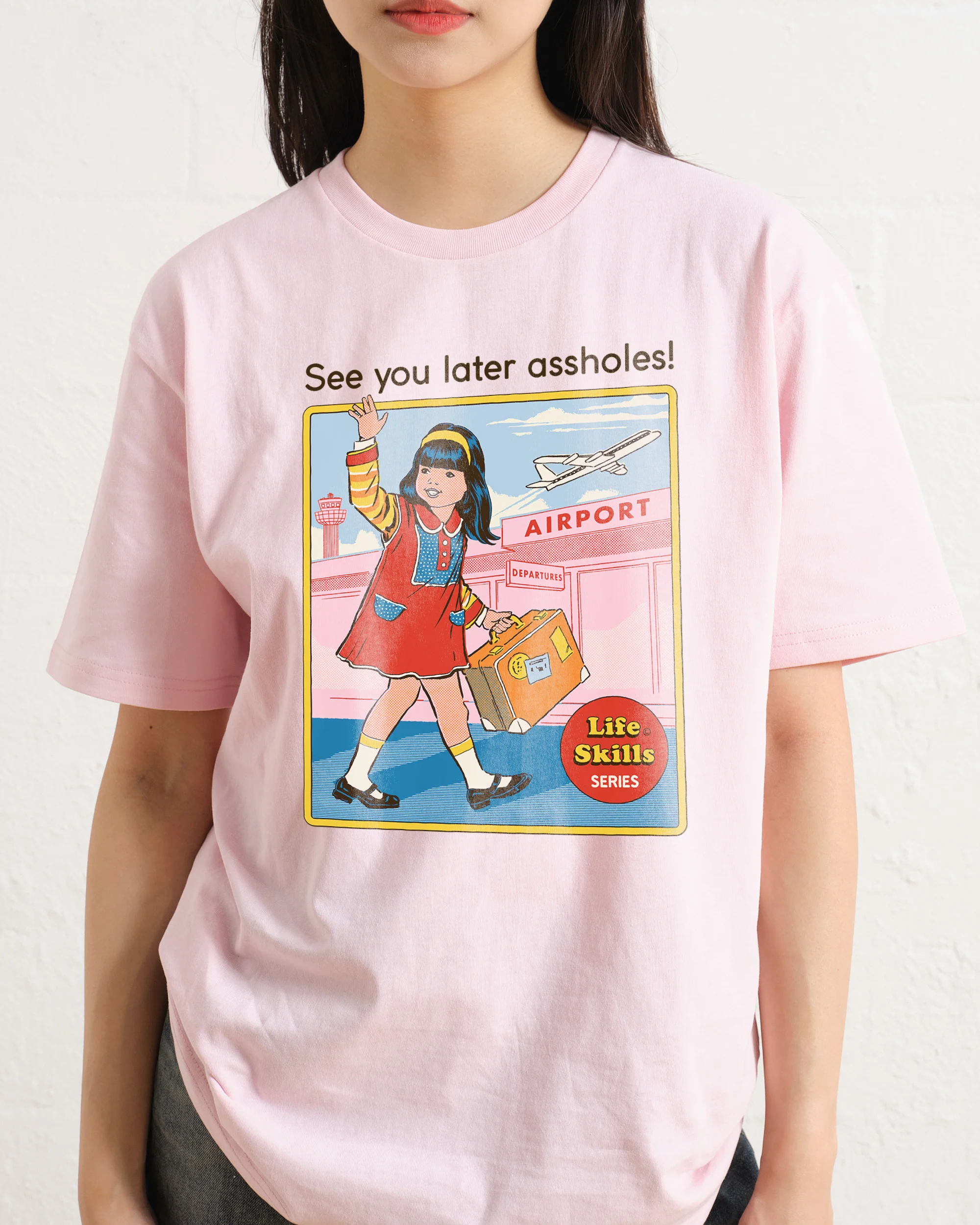 See You Later Assholes T-Shirt - Image 4
