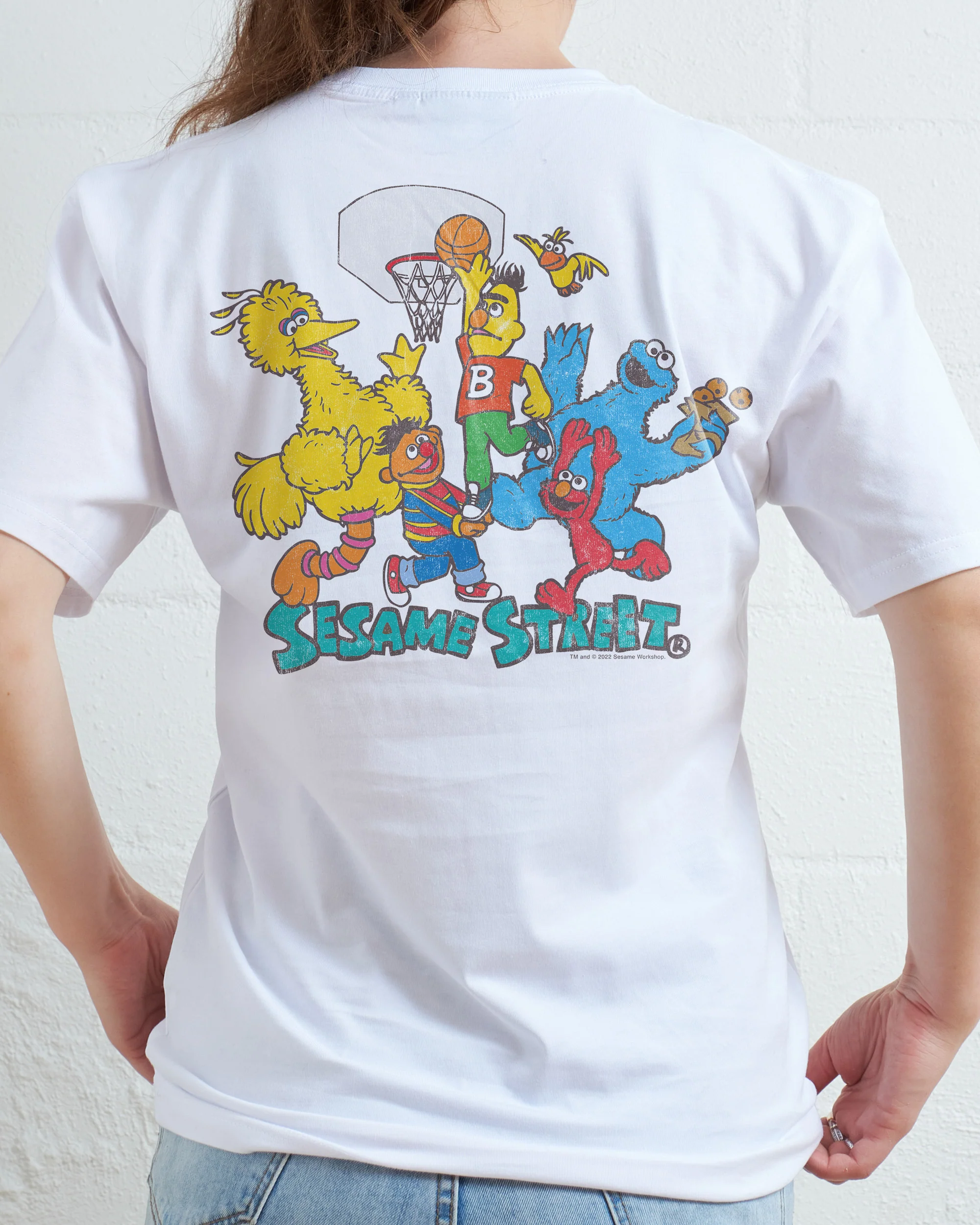 Sesame Street Hoops T-Shirt - Image 4