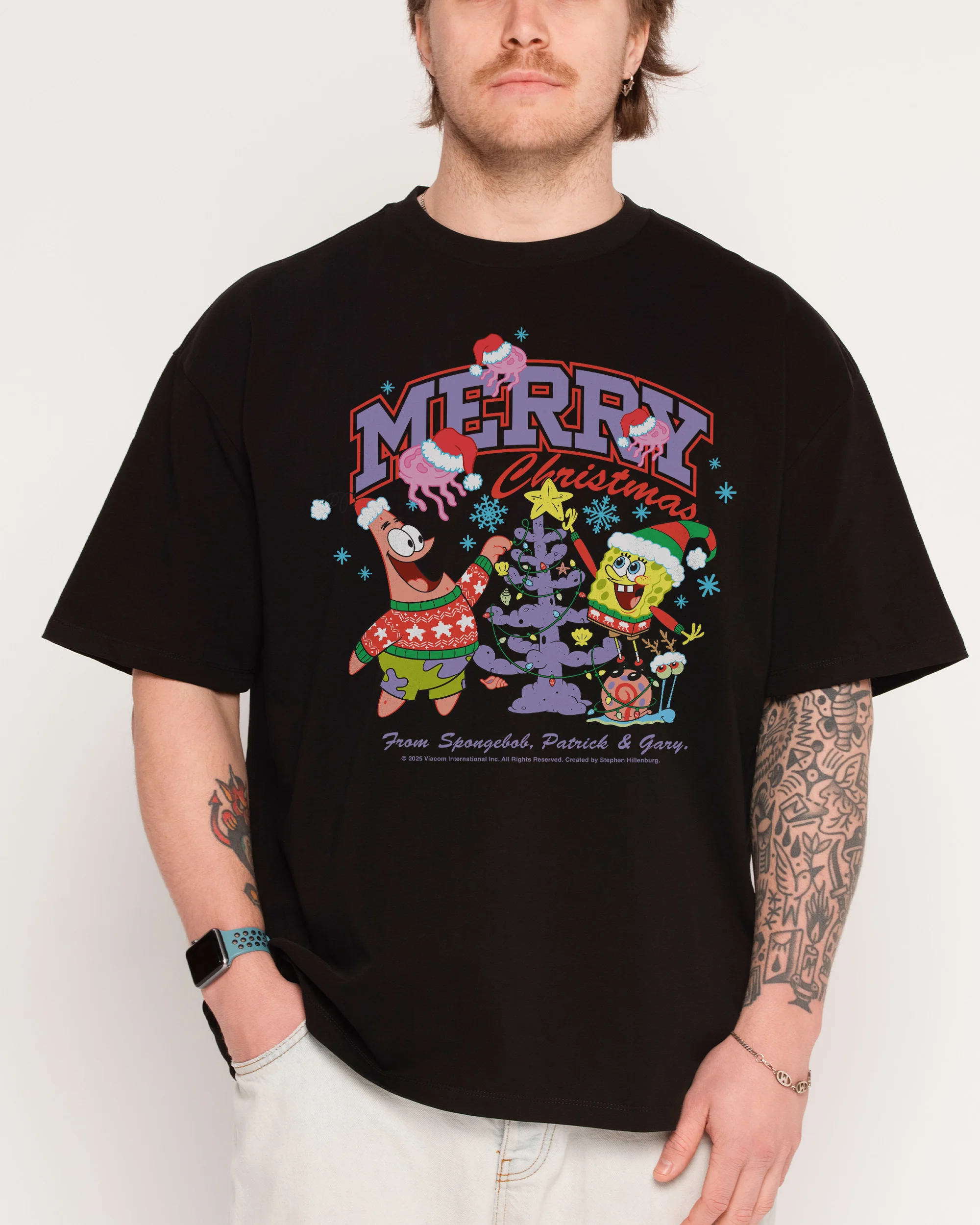 Shellebrate The Holidays Oversized Tee