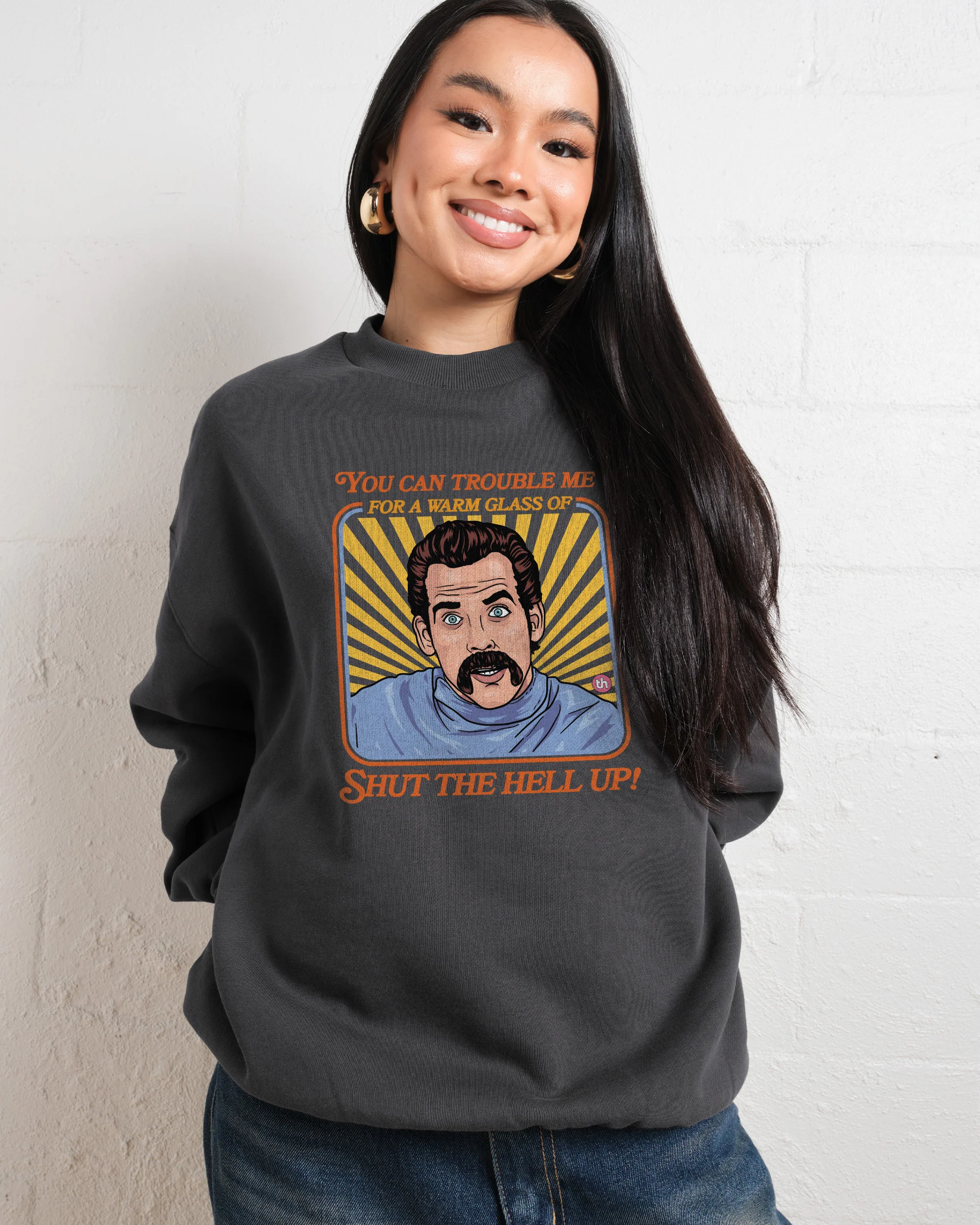 Shut the Hell Up Sweatshirt - Image 2