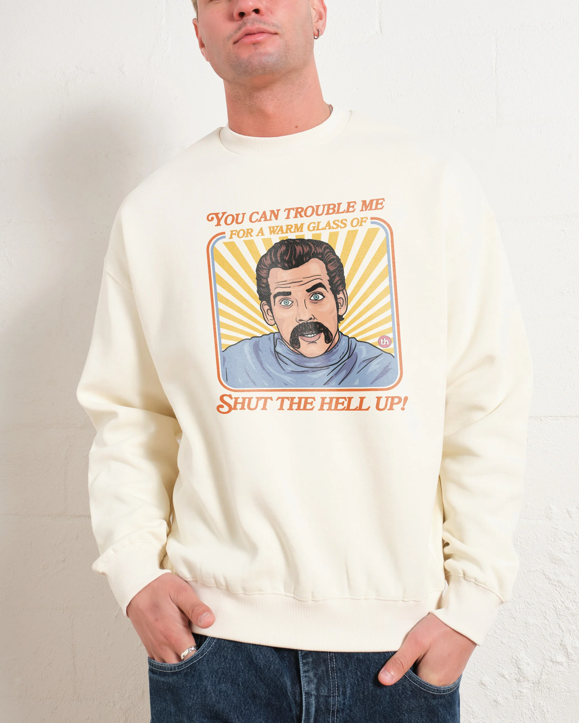 Shut the Hell Up Sweatshirt - Image 3