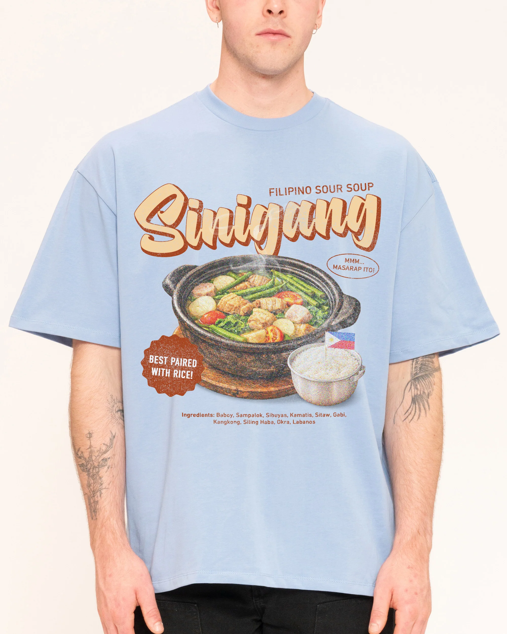 Sinigang Oversized Tee - Image 3