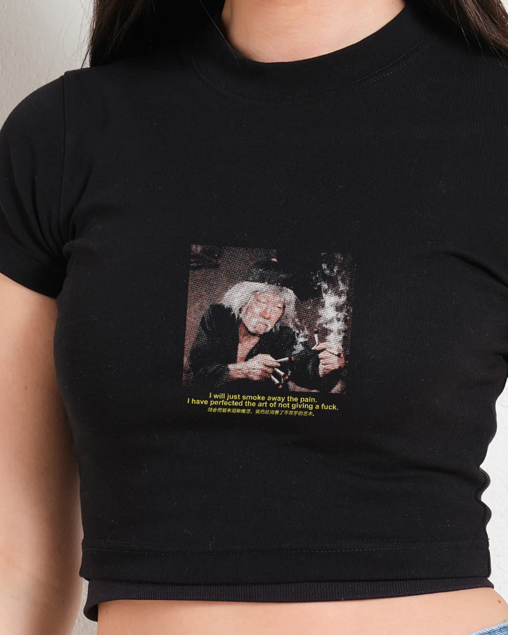 Smoke The Pain Away Baby Tee