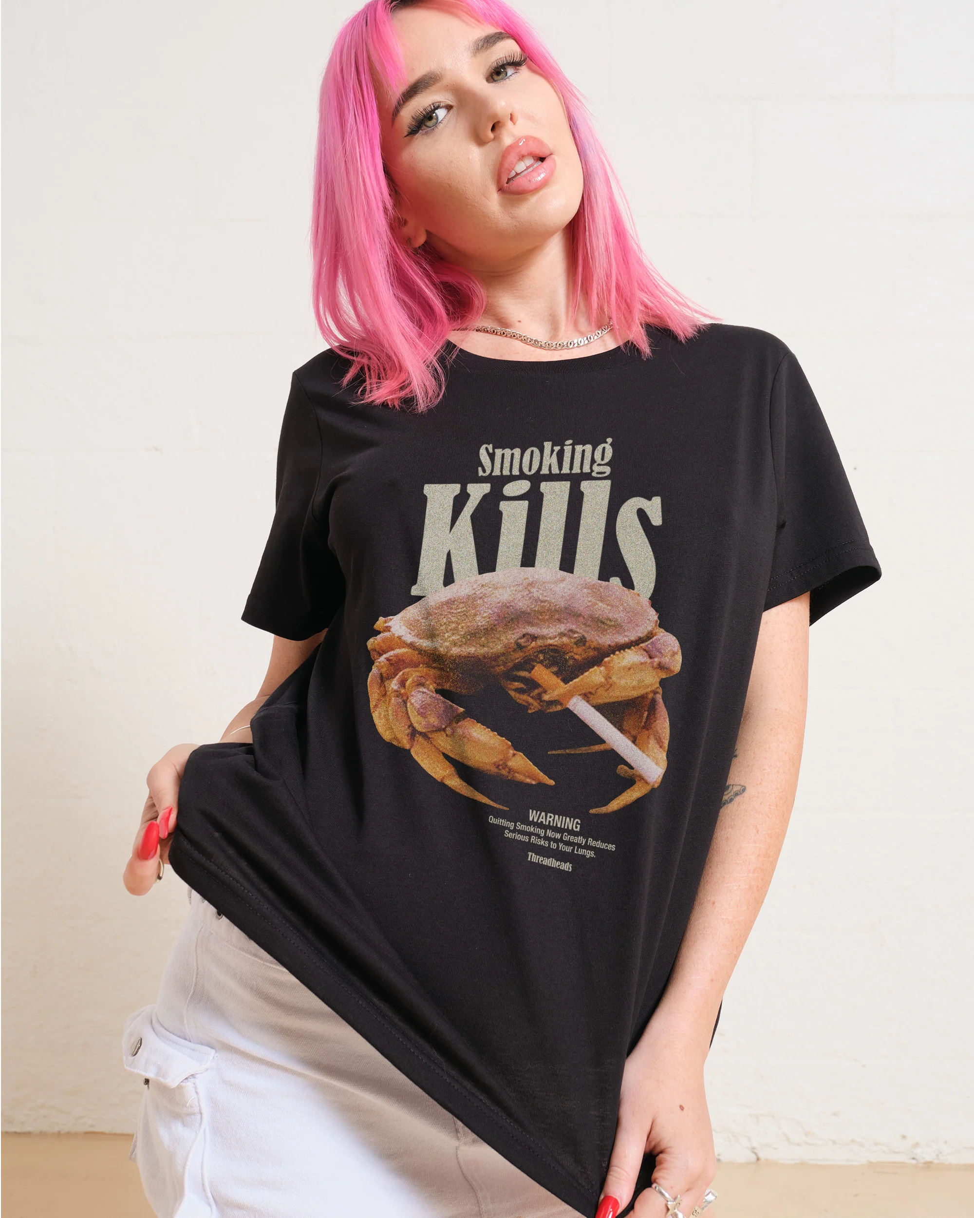 Smoking Kills Women's Tee - Image 3
