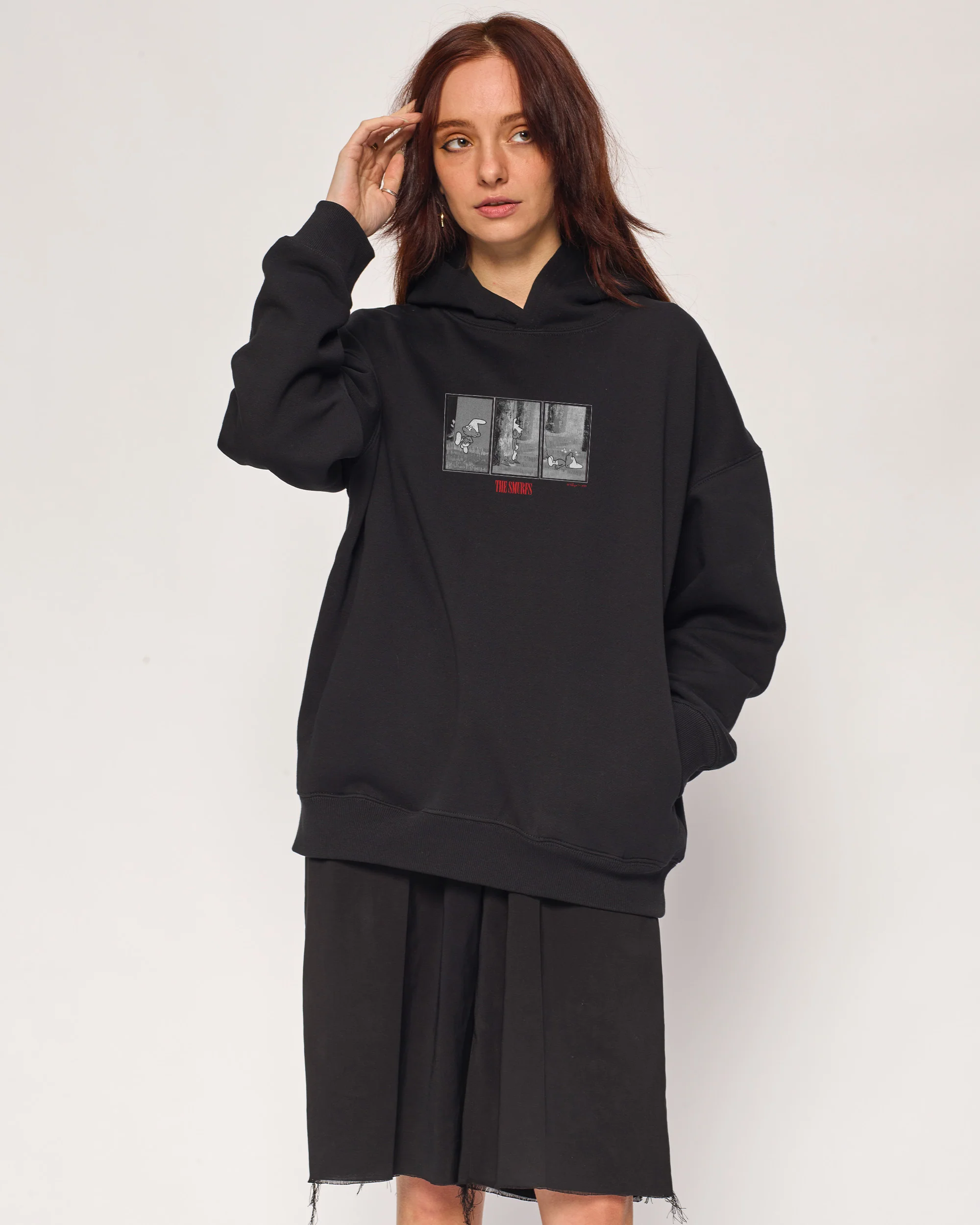 Smurf Noir Hoodie - Image 3