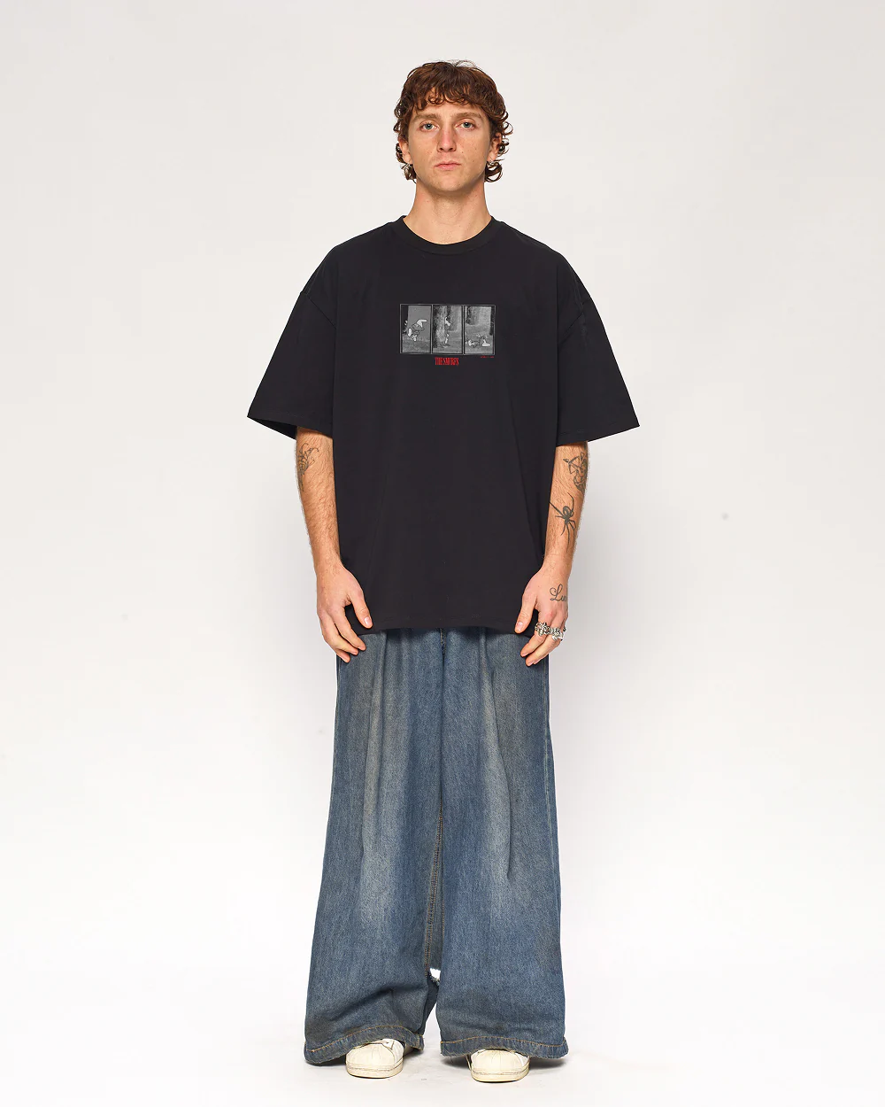Smurf Noir Oversized Tee - Image 4