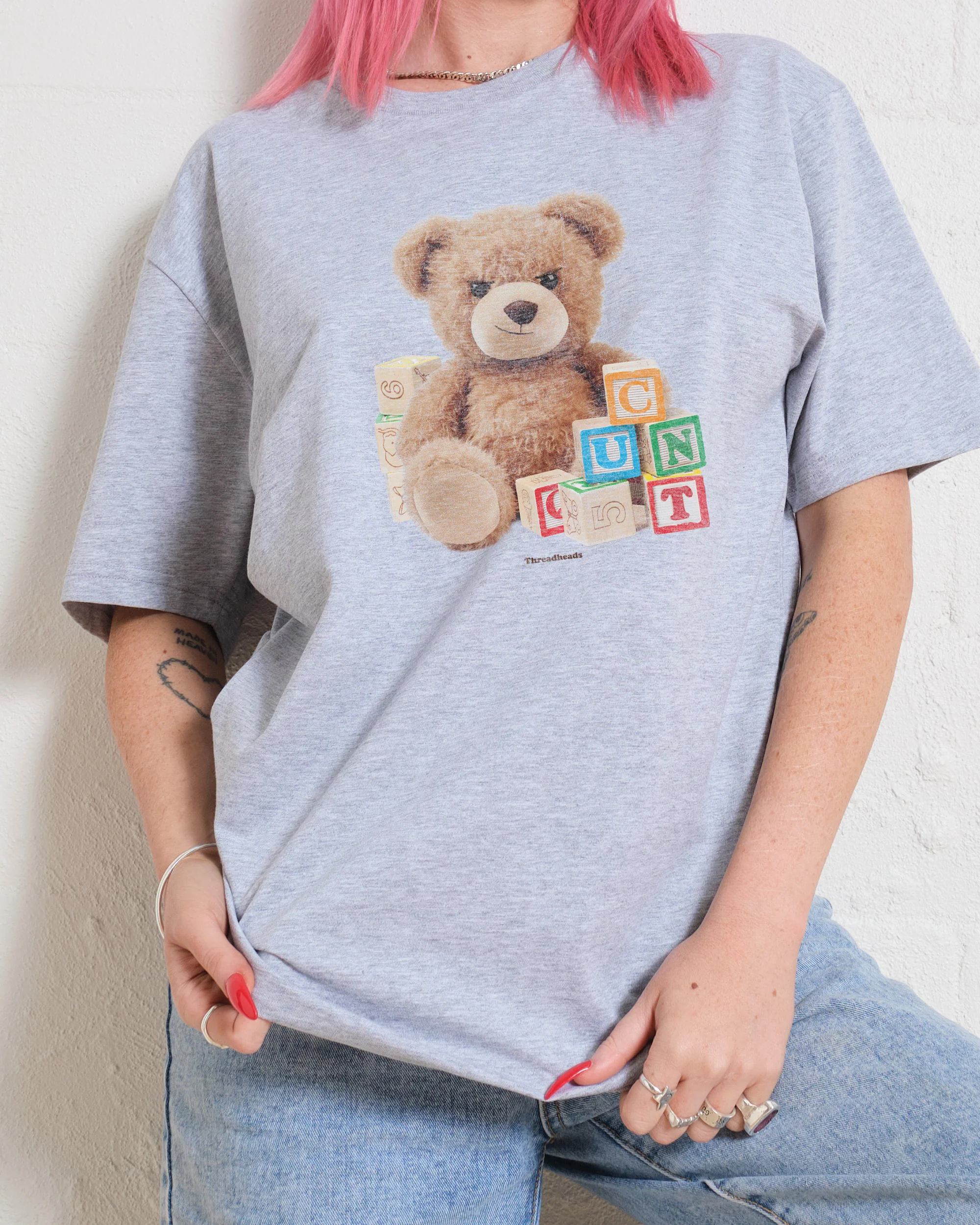 Spell It Out Teddy T-Shirt - Image 5