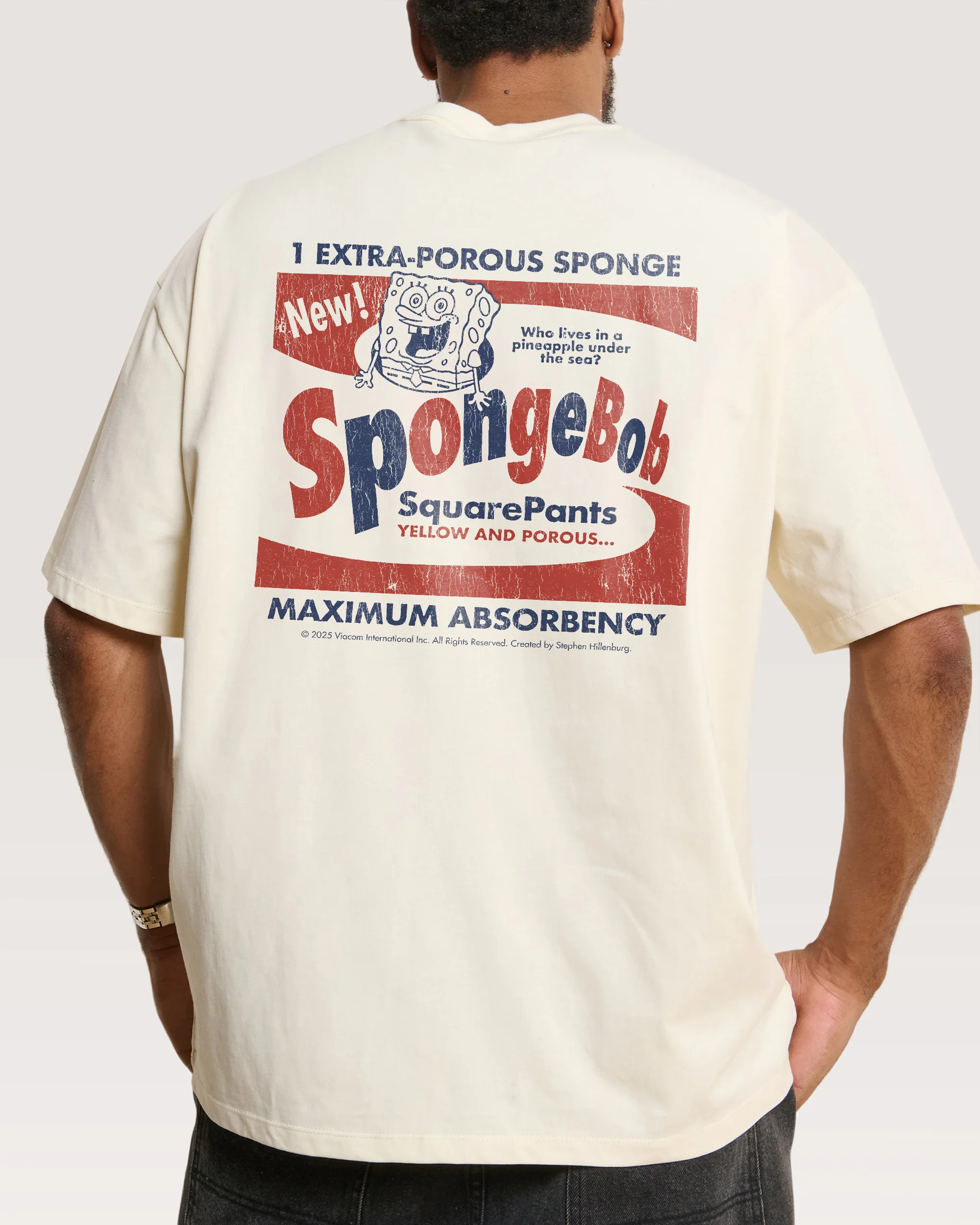 Spongebob Bob Oversized Tee - Image 5