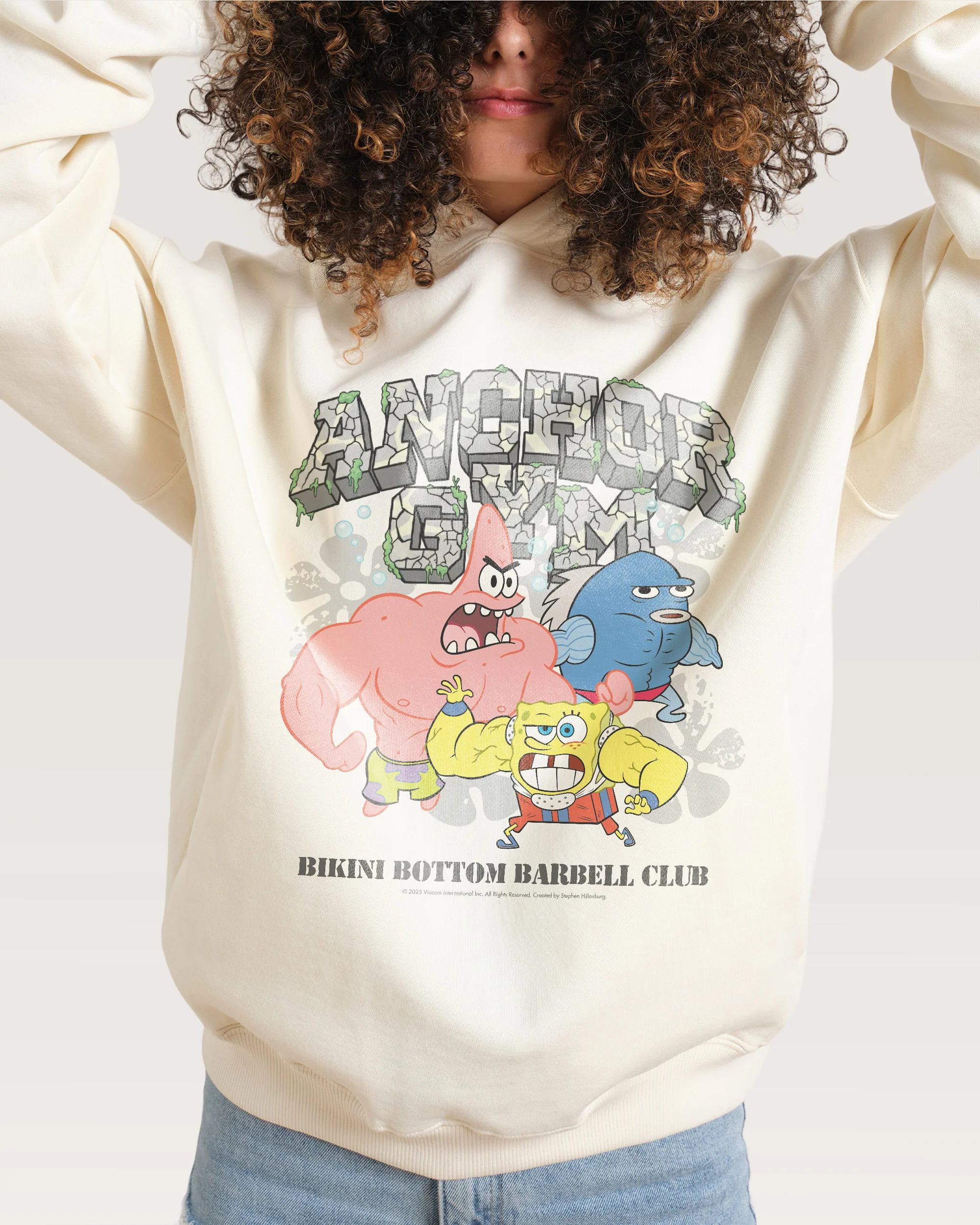 Spongebob Gym Hoodie - Image 2