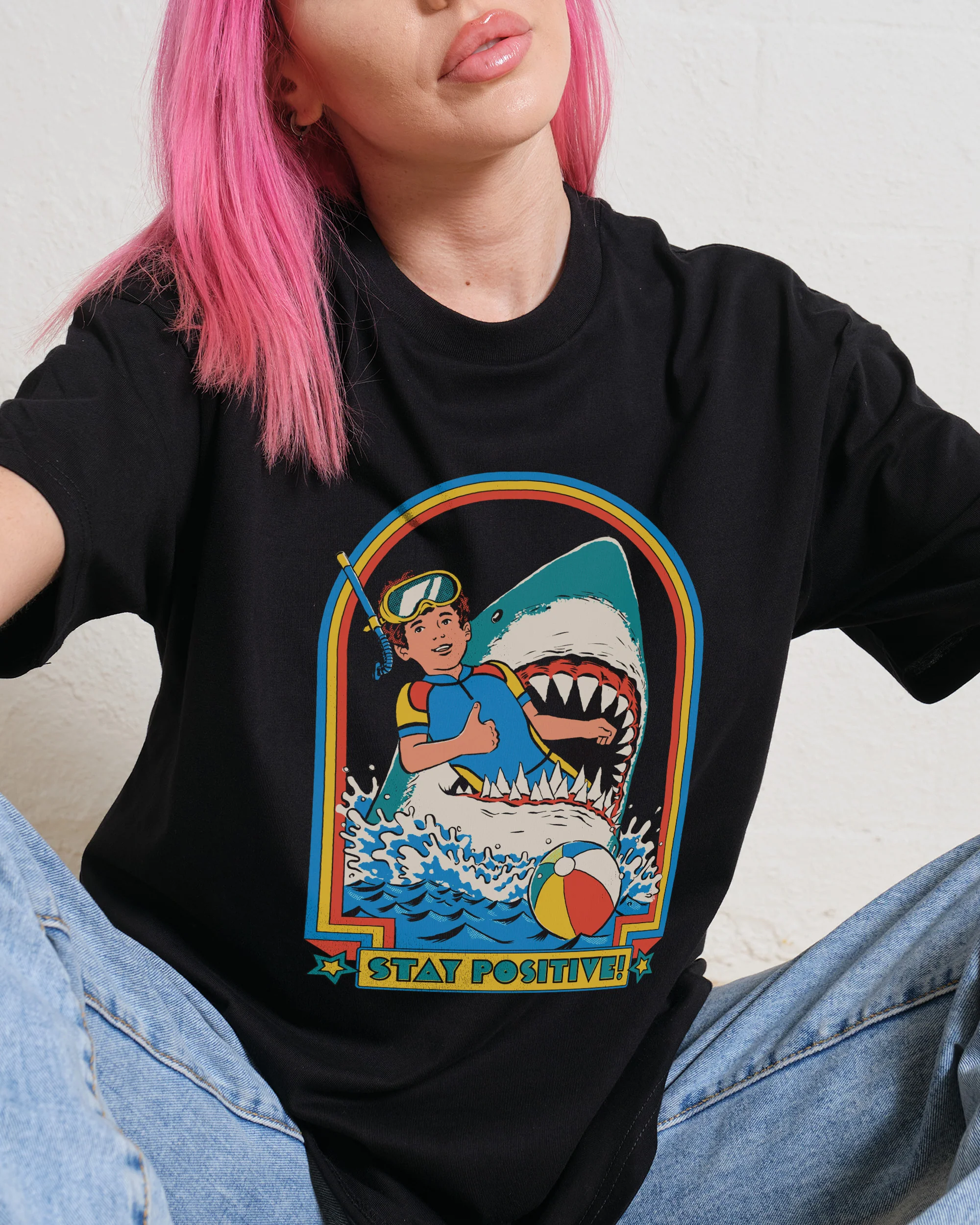 Stay Positive T-Shirt - Image 7