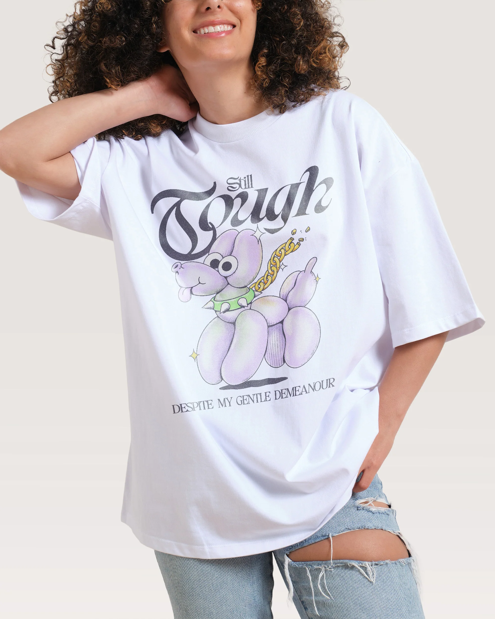 Still Tough Oversized Tee - Image 2