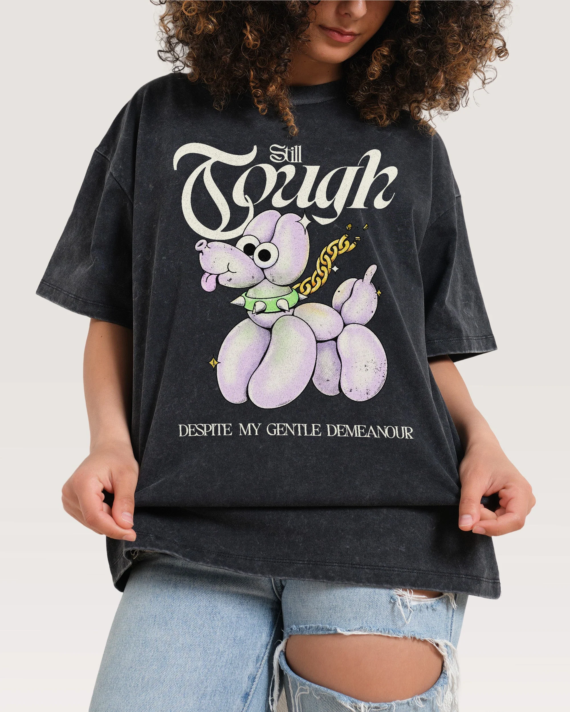 Still Tough Oversized Tee - Image 4