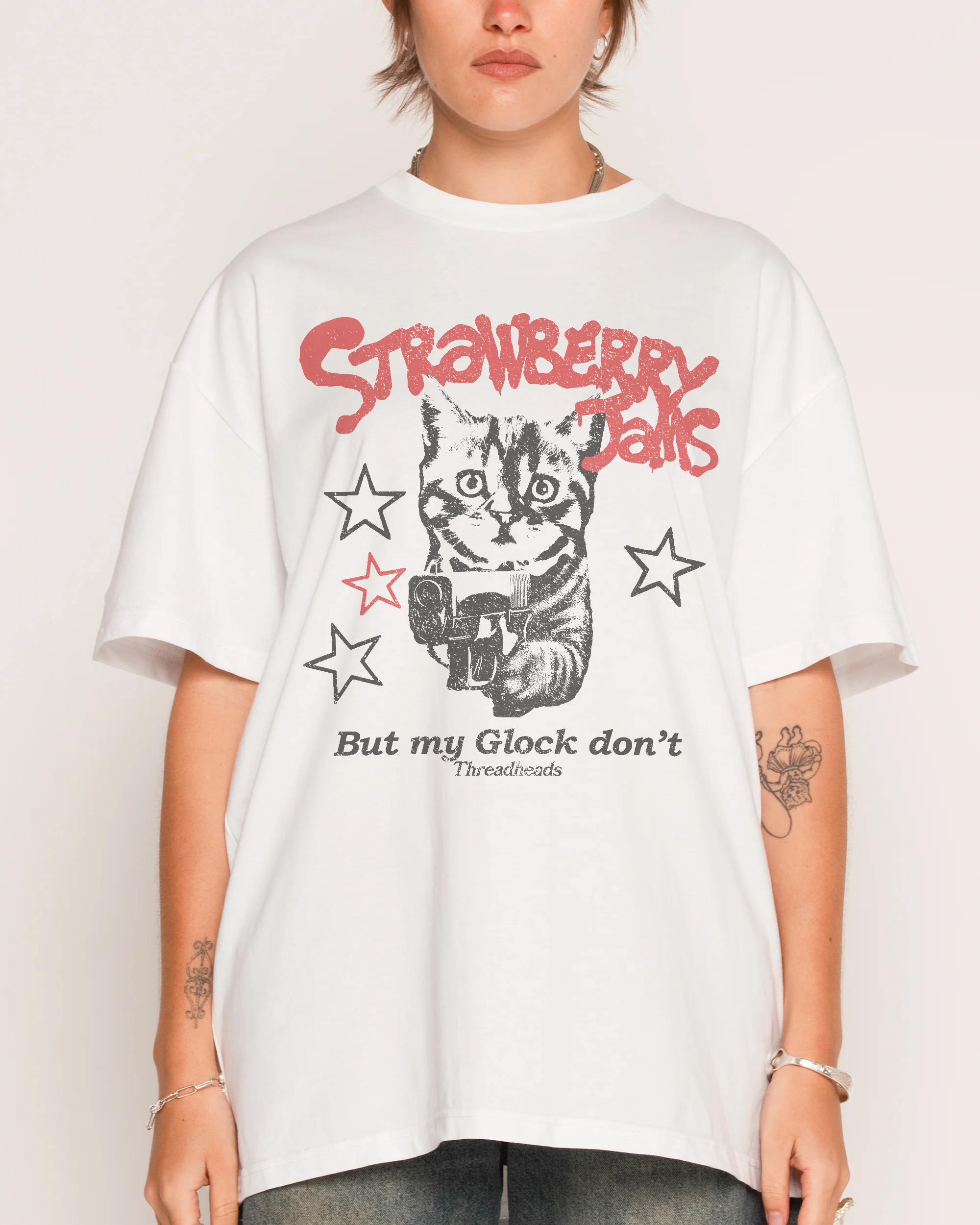 Strawberry Jams T-Shirt - Image 3