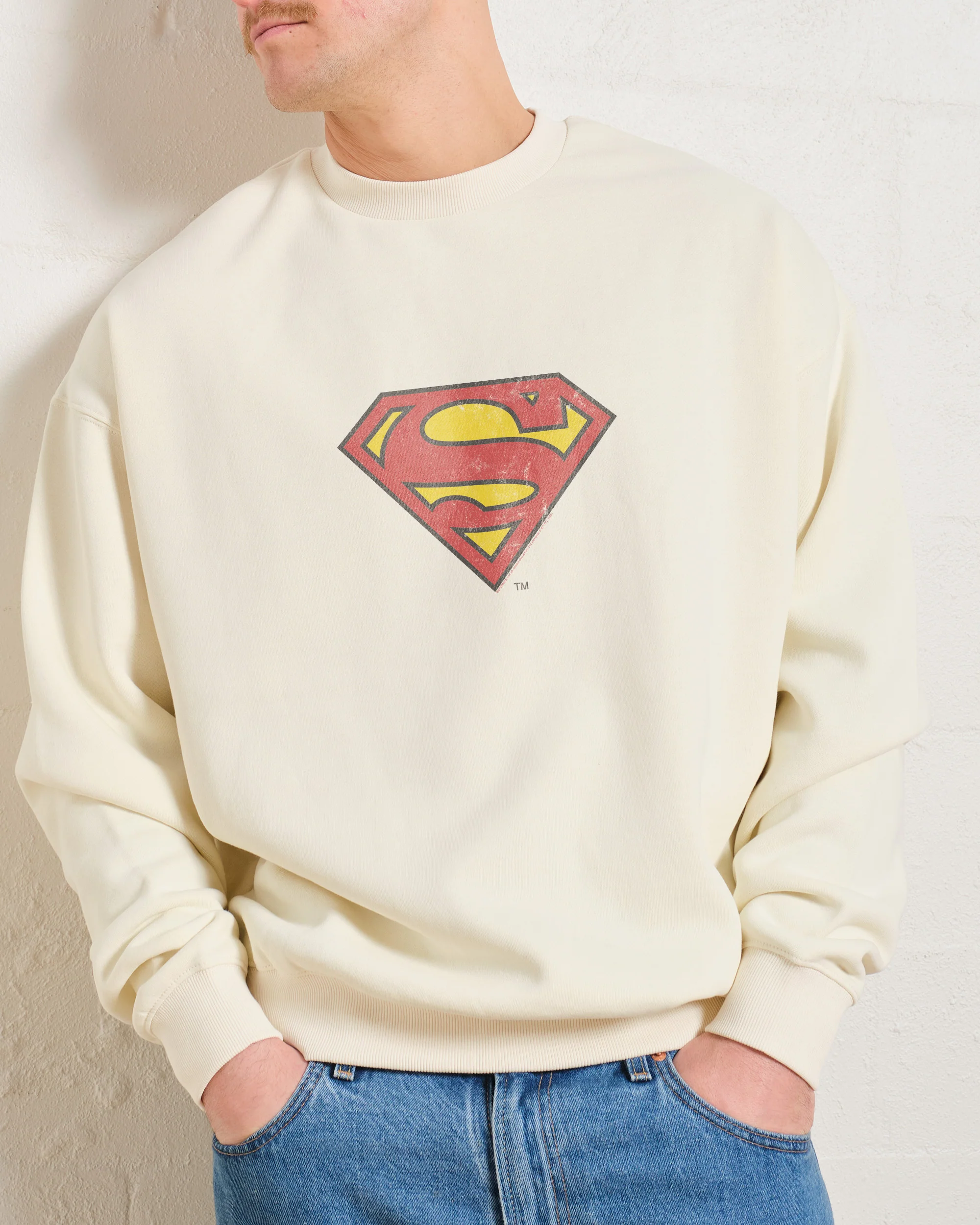 Superman Classic Logo Sweatshirt - Image 4