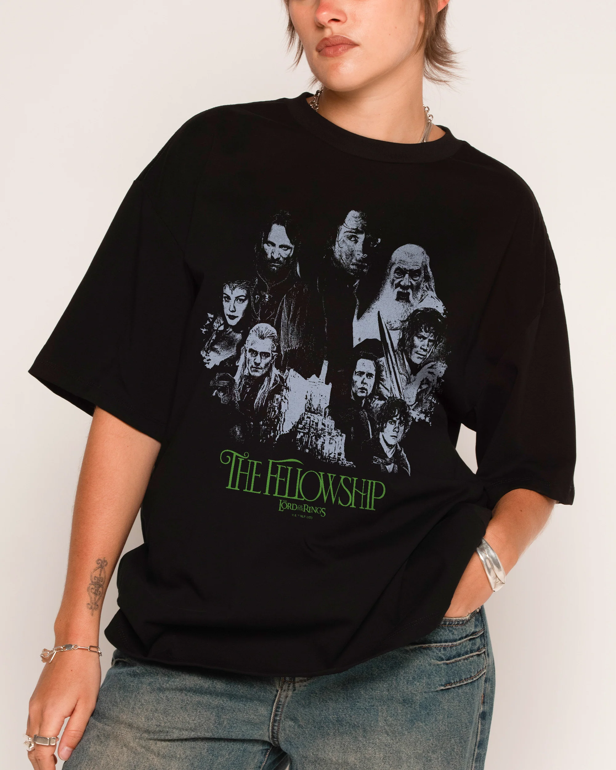 The Fellowship of the Ring Oversized Tee - Image 3