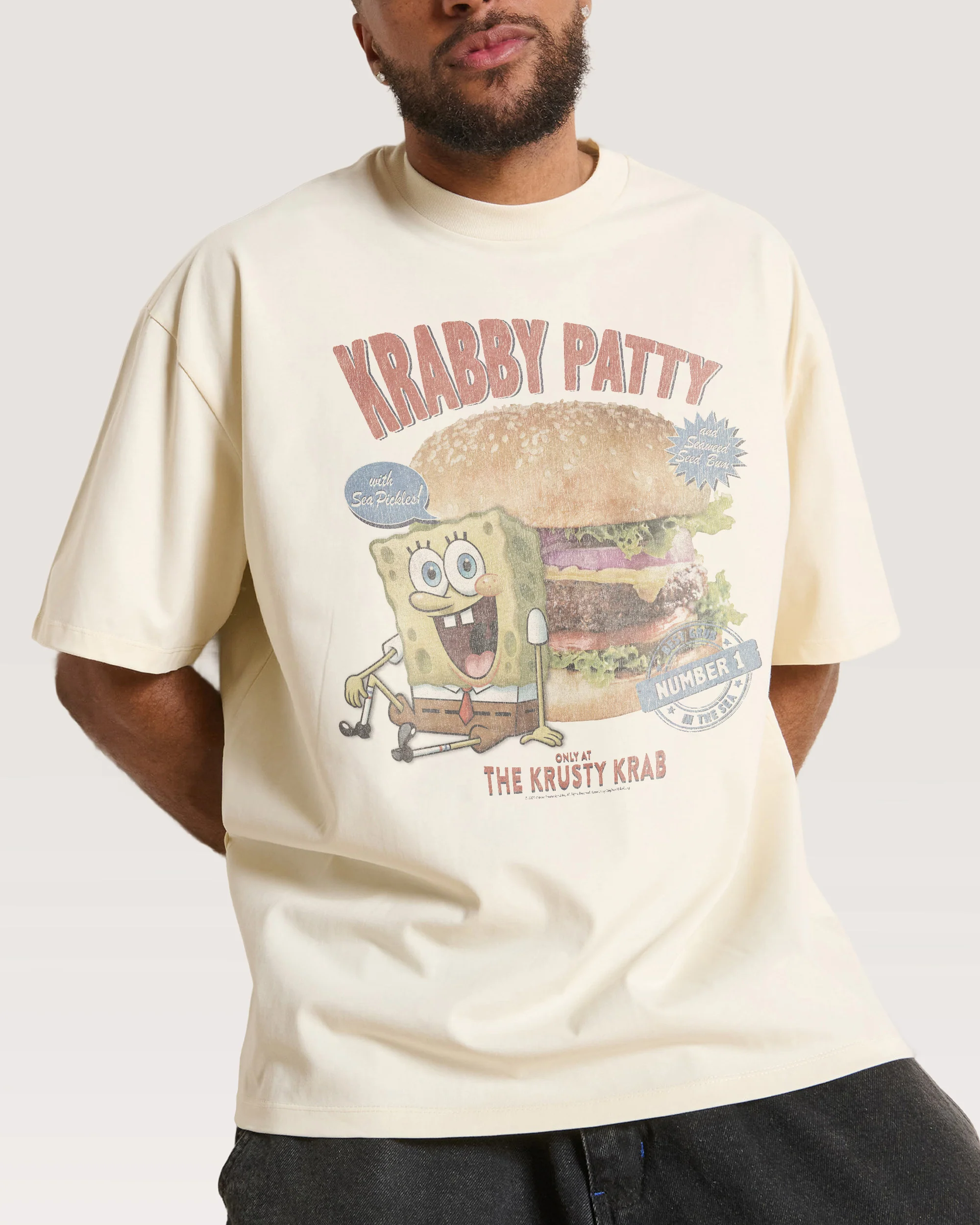 The Krabby Patty Oversized Tee - Image 2