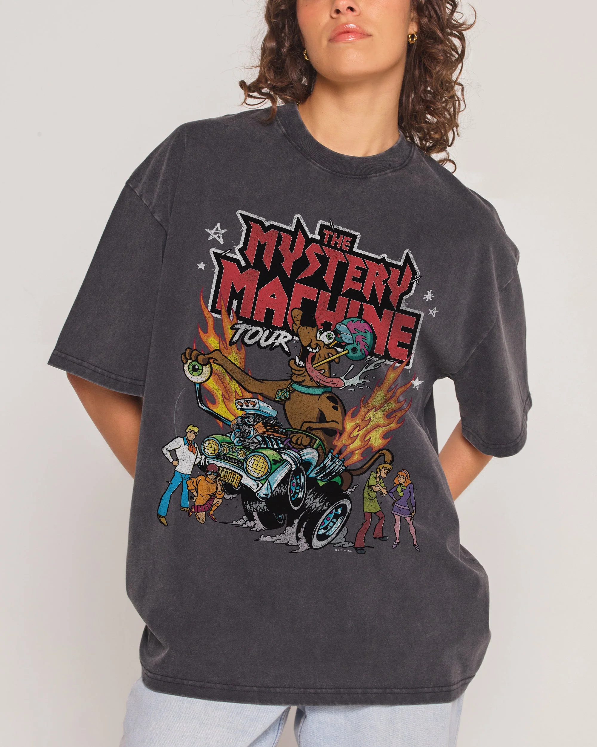 The Mystery Machine Tour Oversized Tee - Image 3