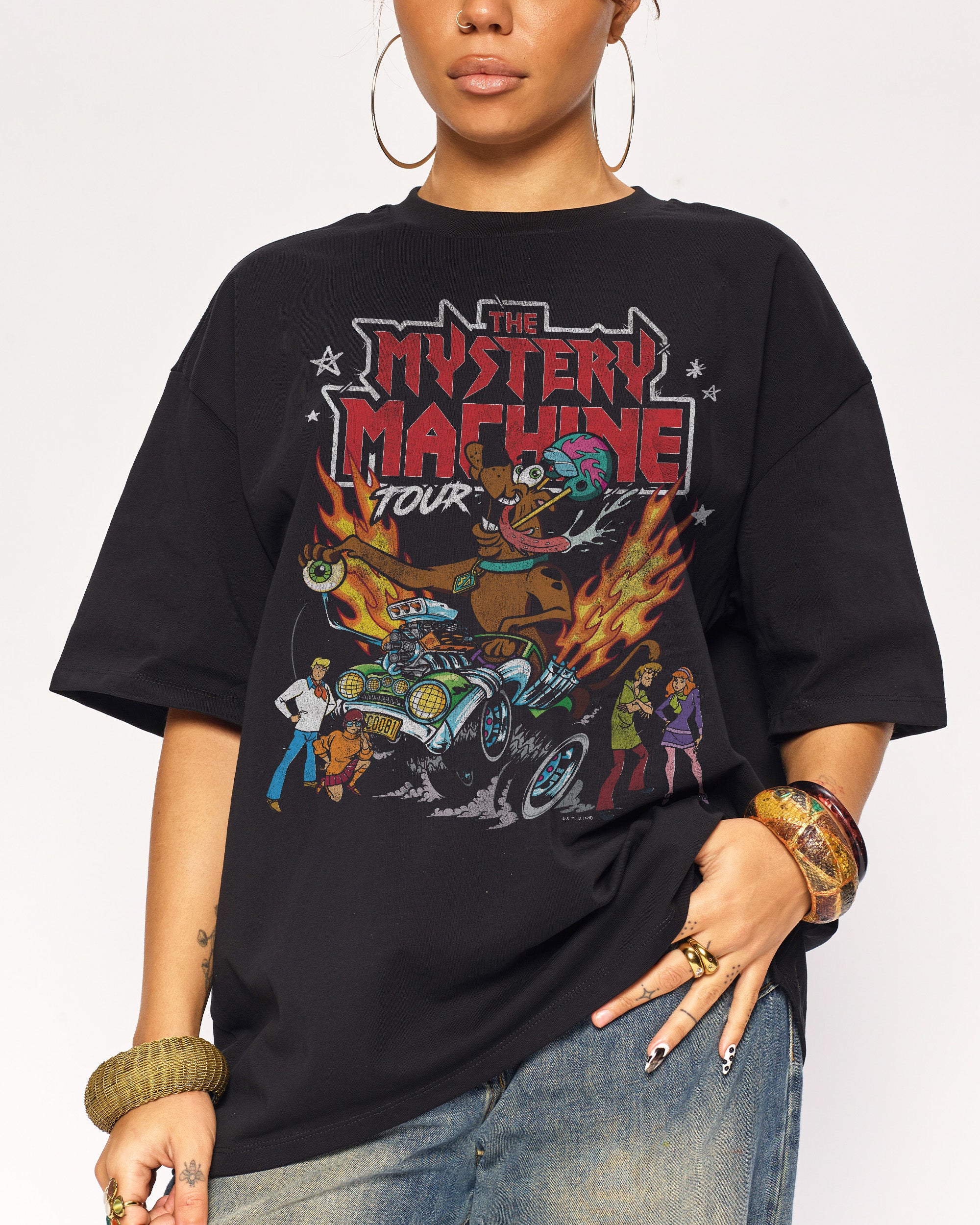 The Mystery Machine Tour Oversized Tee - Image 7