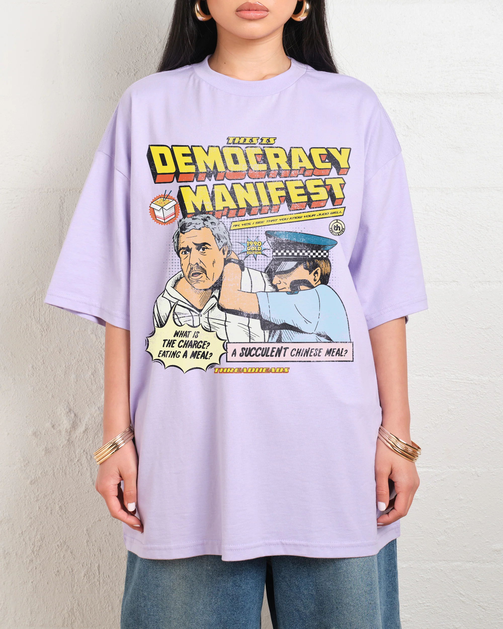 This is Democracy Manifest Oversized Tee - Image 12
