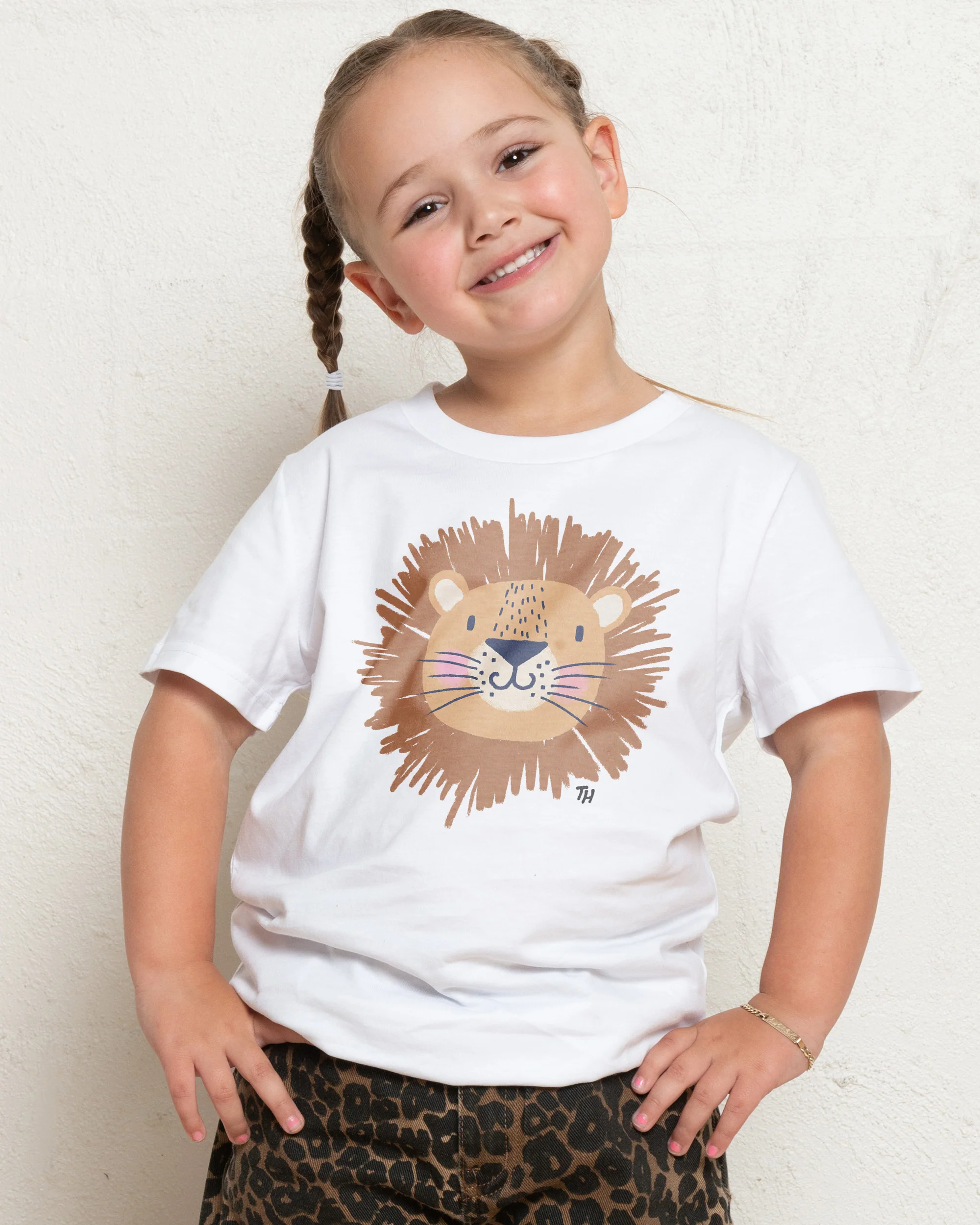 Tiger Face Kids T-Shirt - Image 4