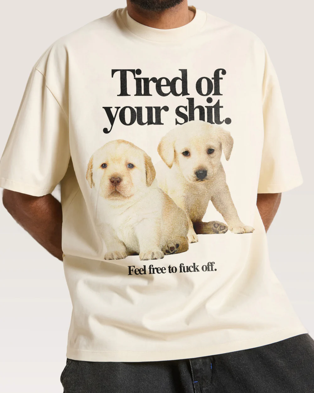 Tired of Your Shit Oversized Tee - Image 3