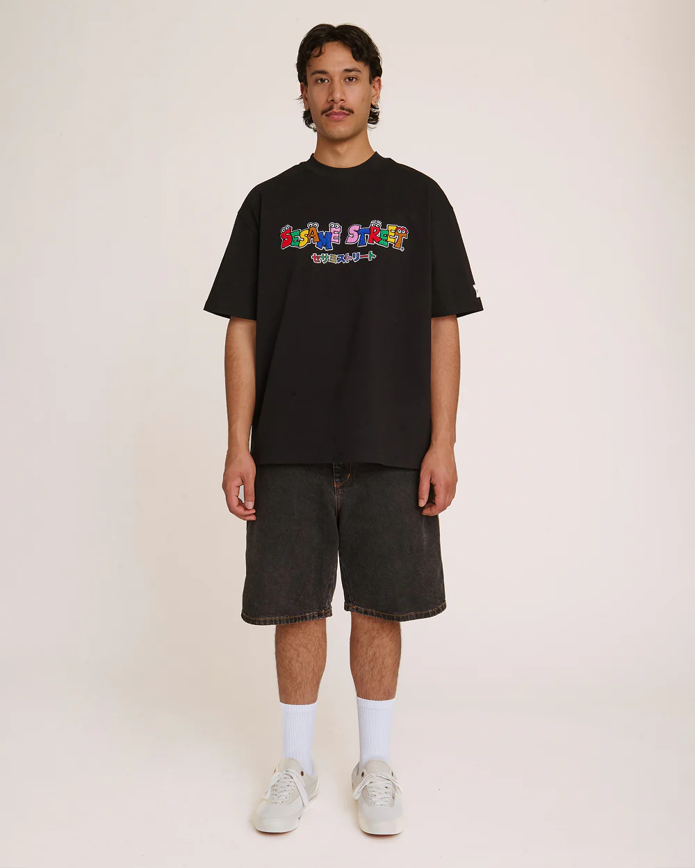 Tokyo Bin Party Black Oversized Tee - Image 10