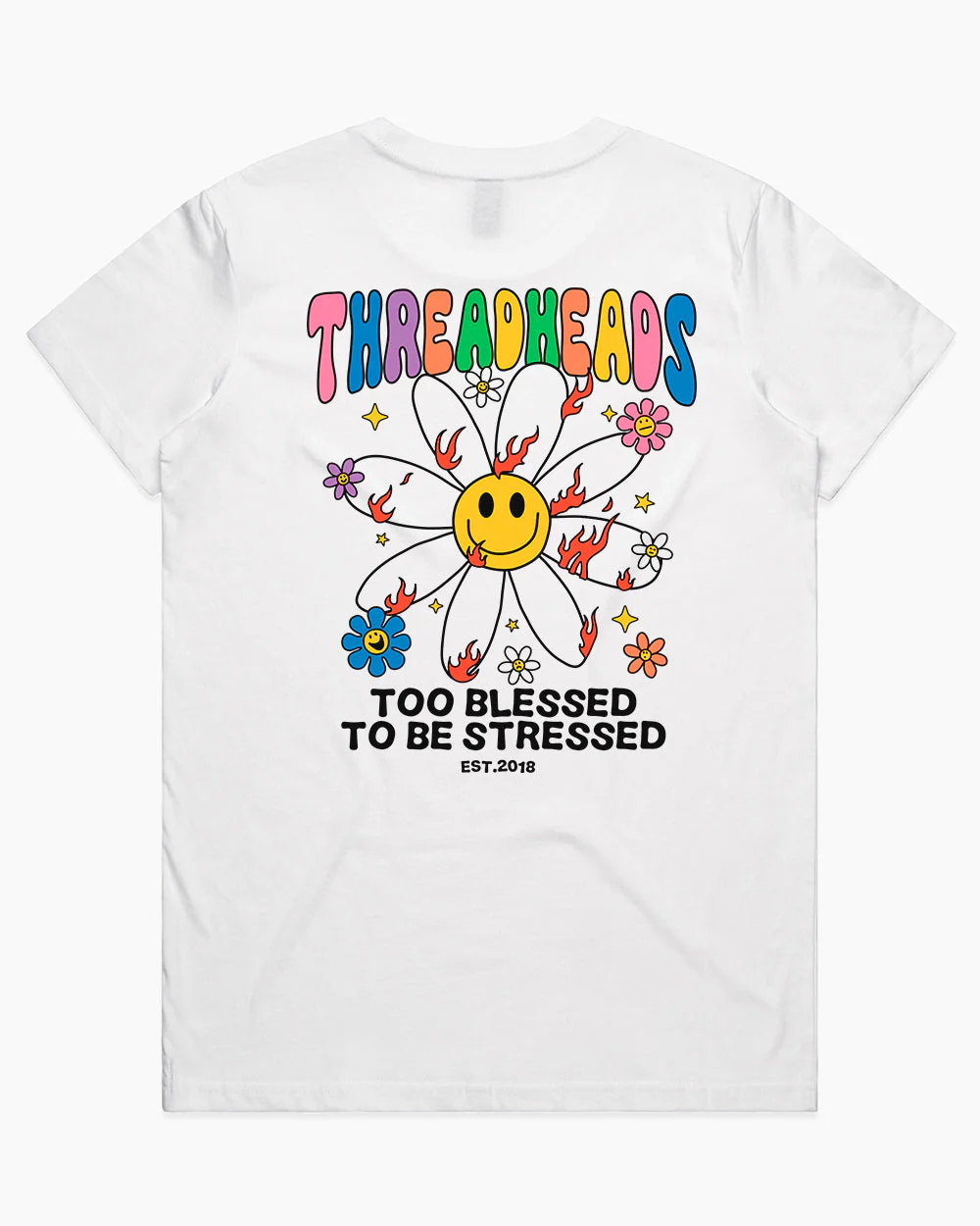 Too Blessed to be Stressed Women's Tee - Image 4