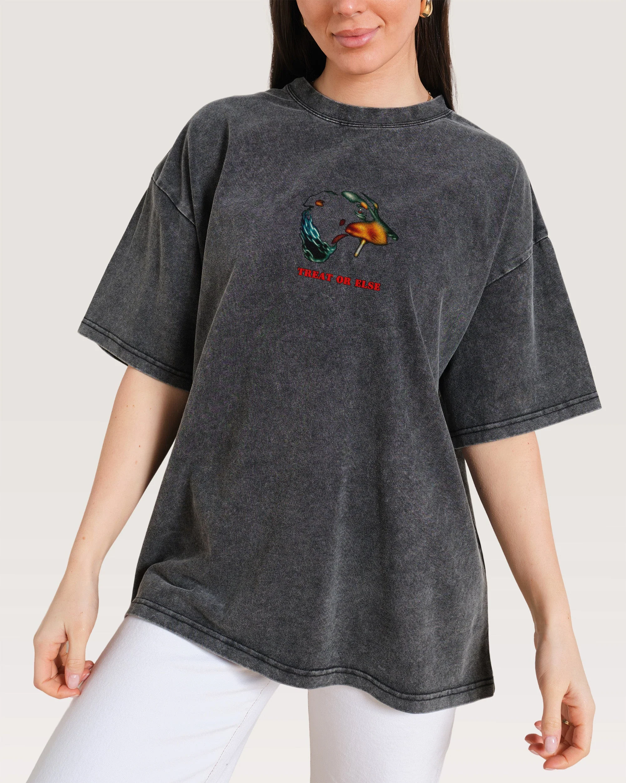 Treat or Else Oversized Tee - Image 4