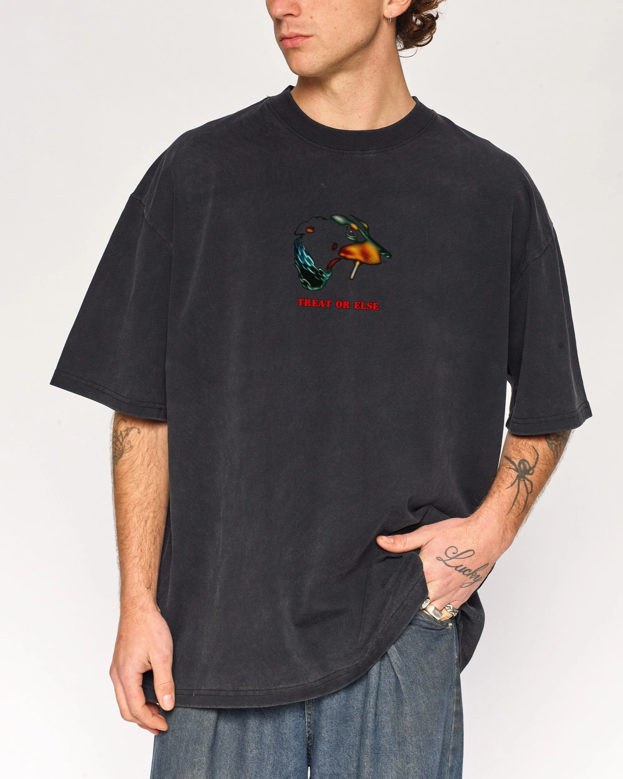 Treat or Else Oversized Tee - Image 6