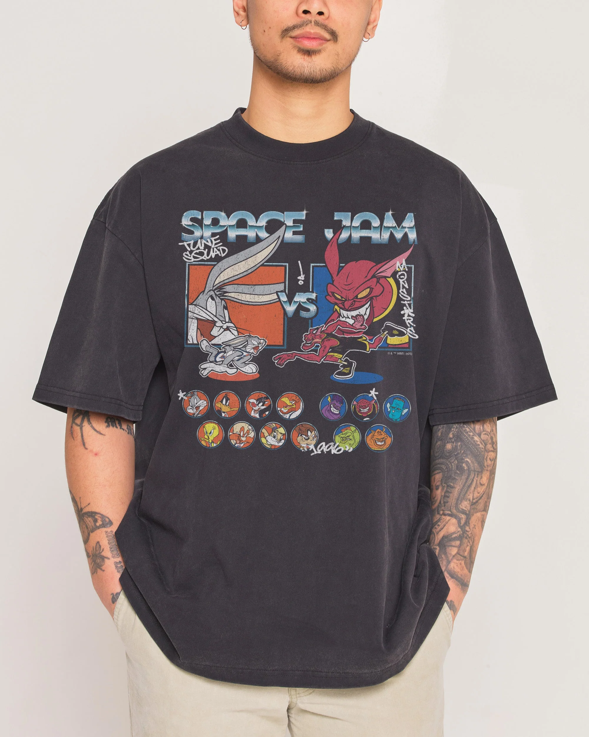Tune Squad v Monsters Oversized Tee - Image 4