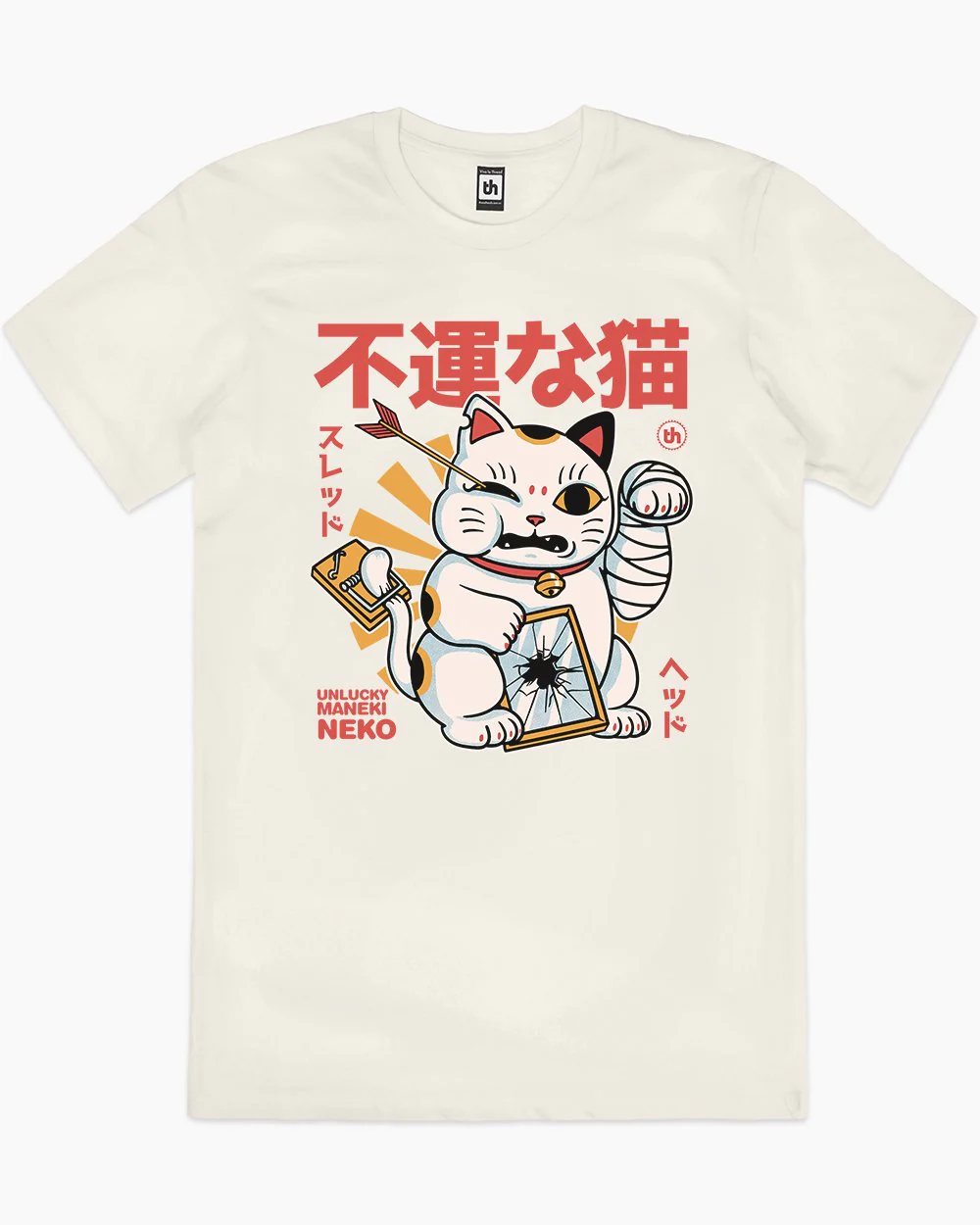Unlucky Maneki T-Shirt - Image 5