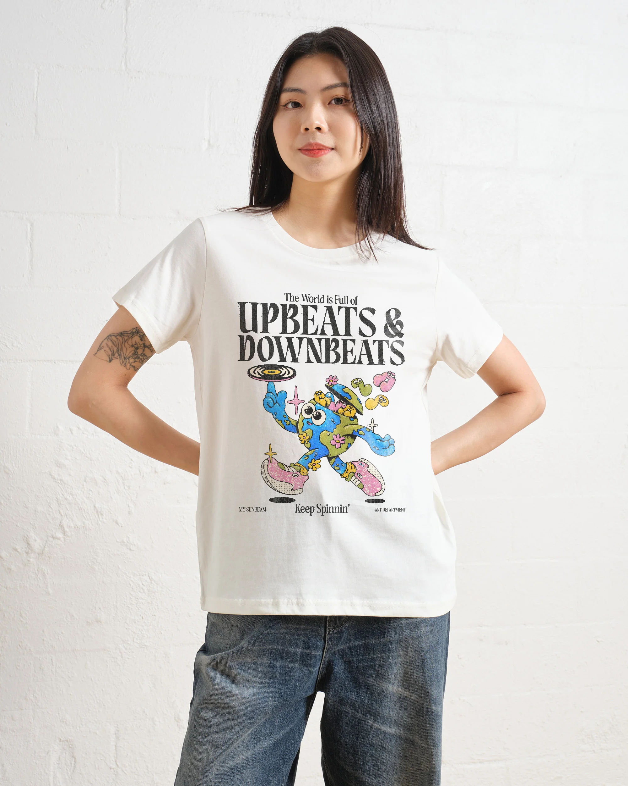 Upbeats & Downbeats Women's Tee