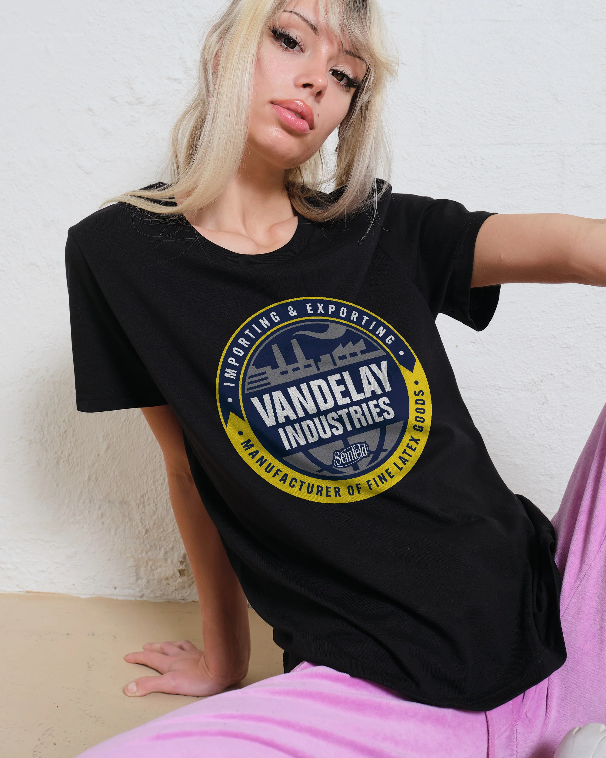 Vandelay Industries Logo Women's Tee - Image 2