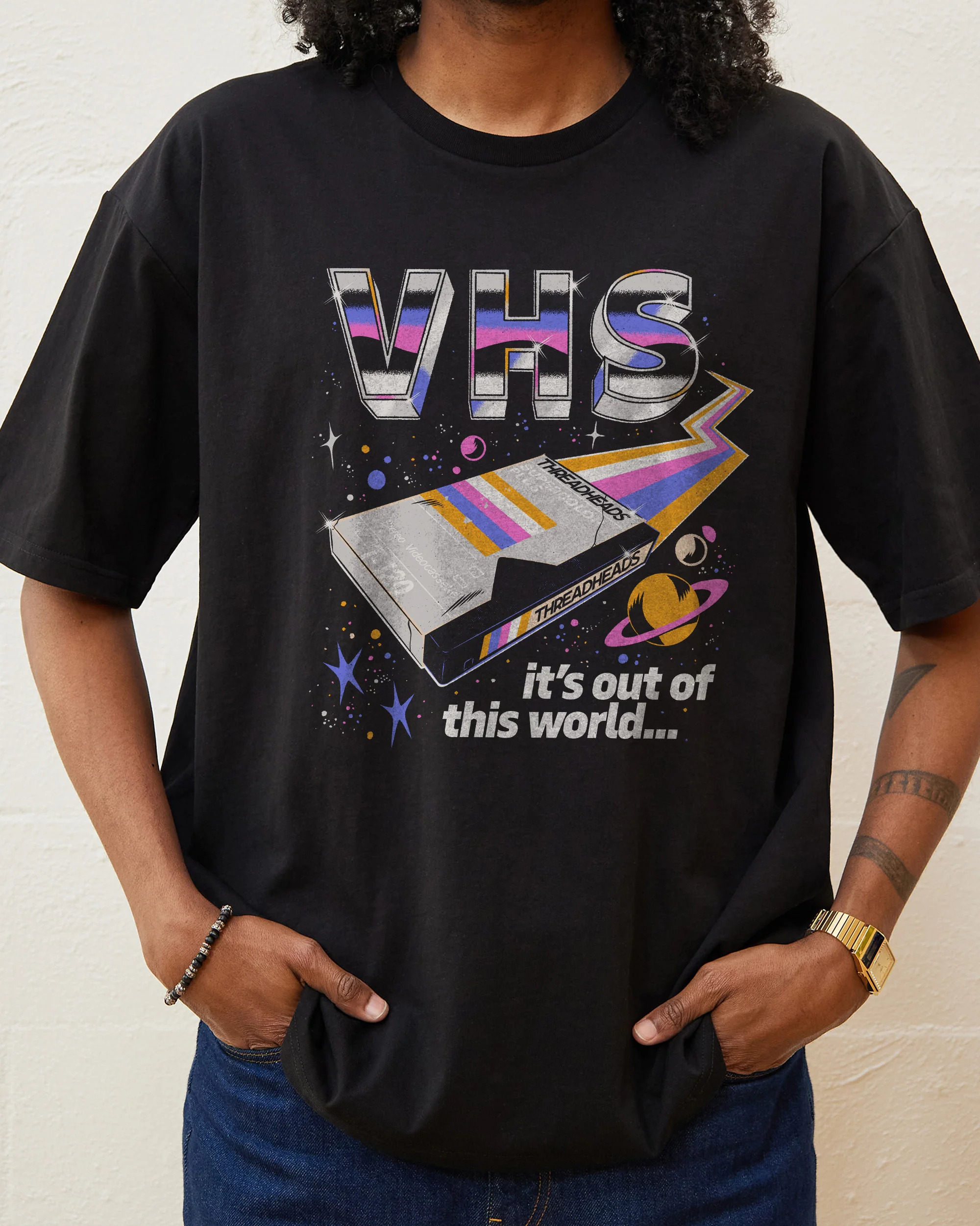 VHS Out of This World T-Shirt - Image 2