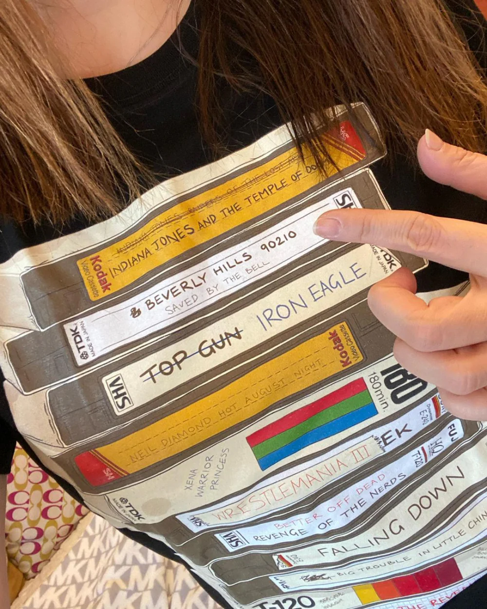 VHS Tapes T-Shirt - Image 6