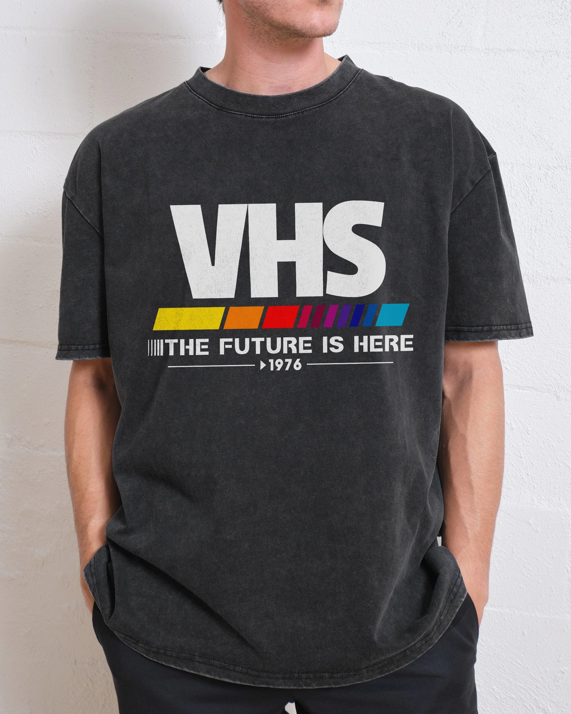 VHS - The Future is Now Oversized Tee - Image 8