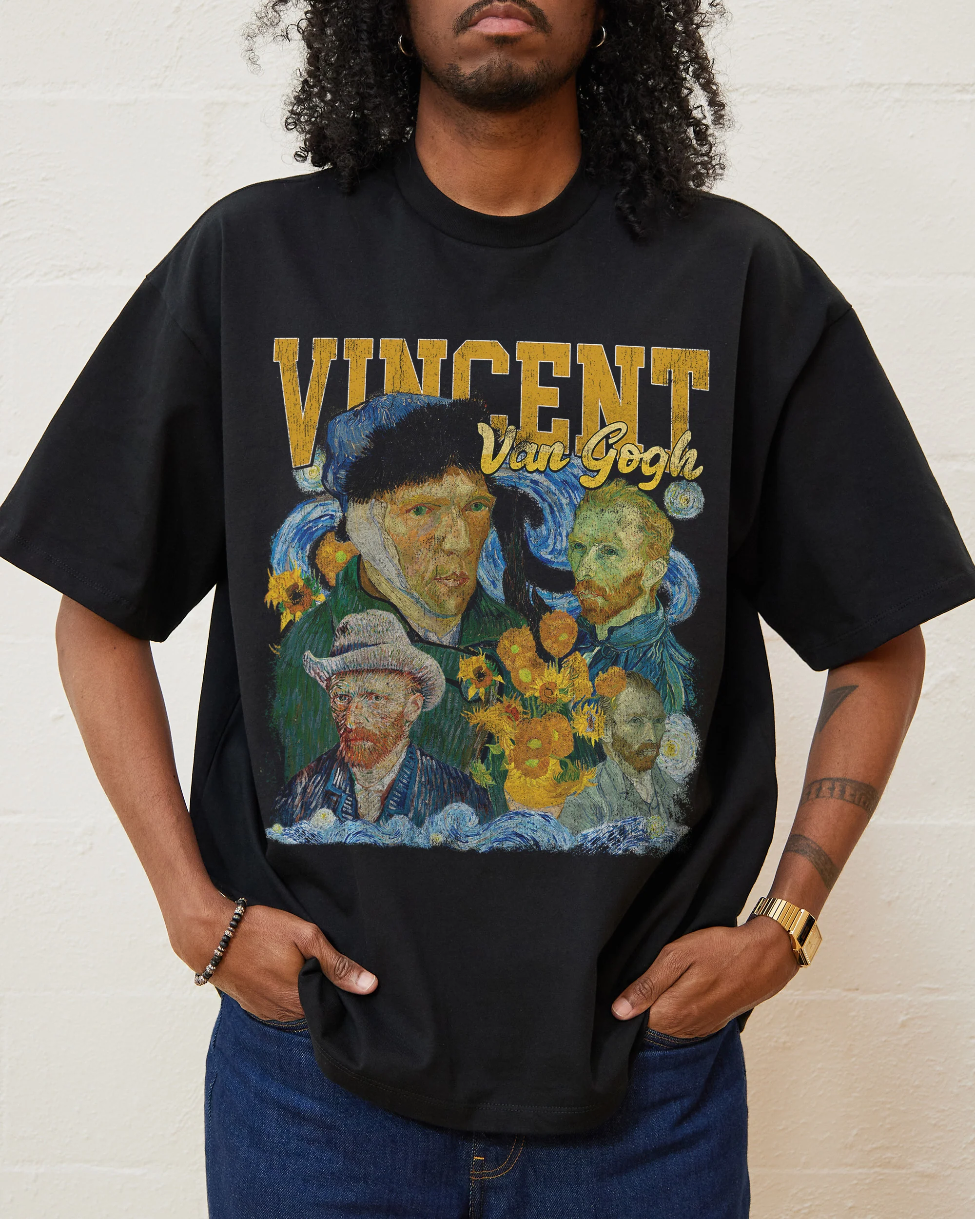 Vincent Van Gogh Oversized Tee - Image 2