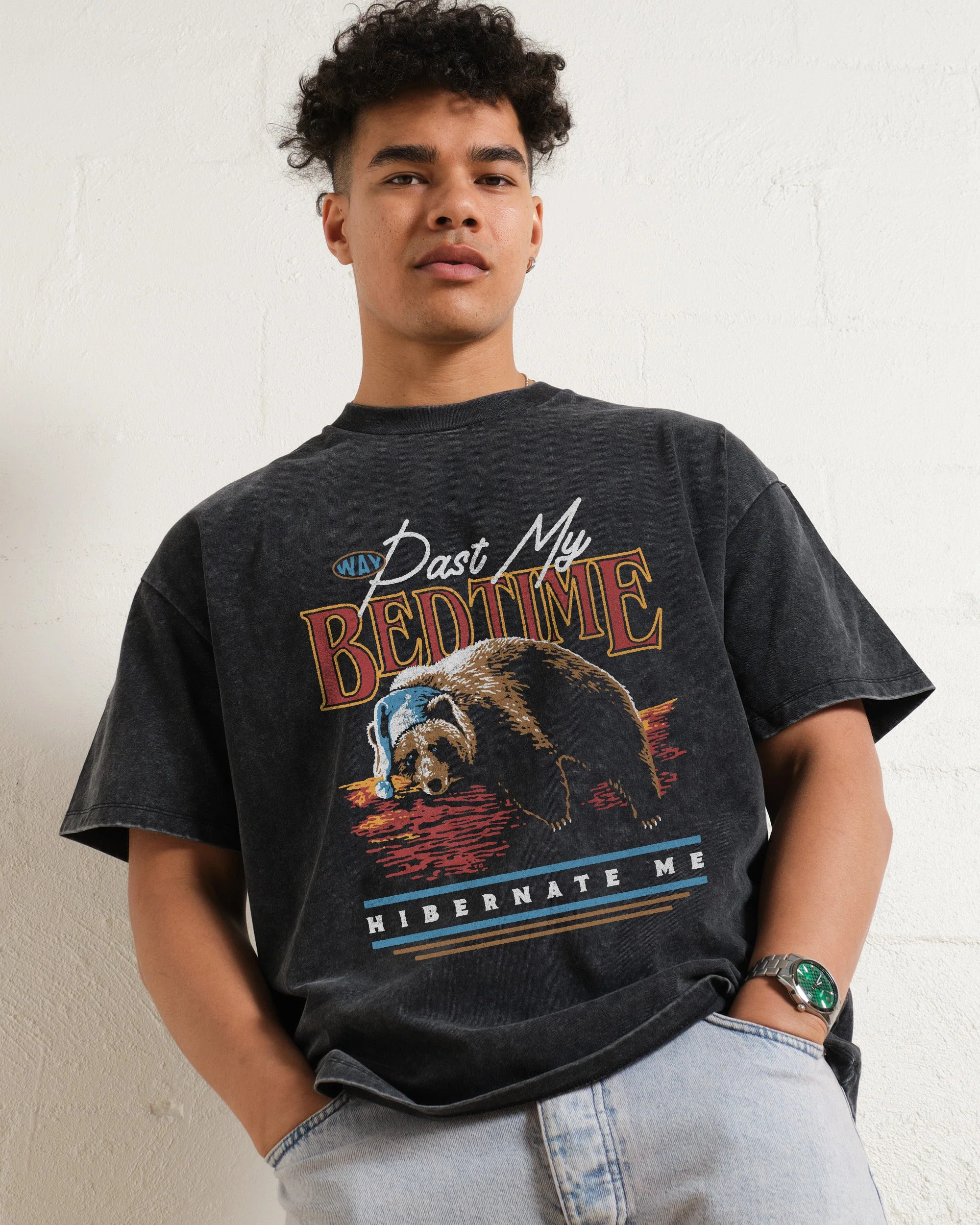 Way Past My Bedtime Oversized Tee - Image 4