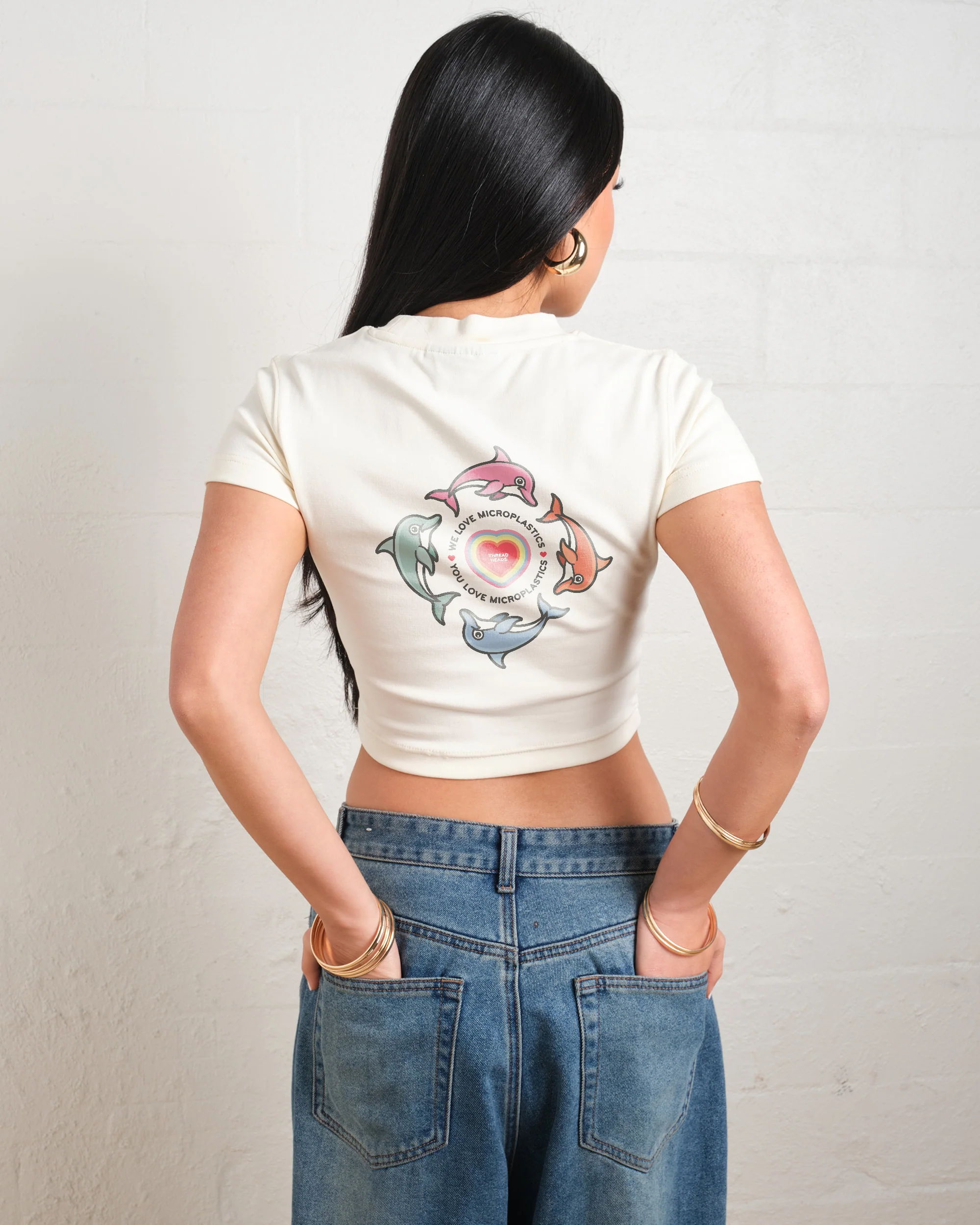 We Love Microplastics Baby Tee - Image 3