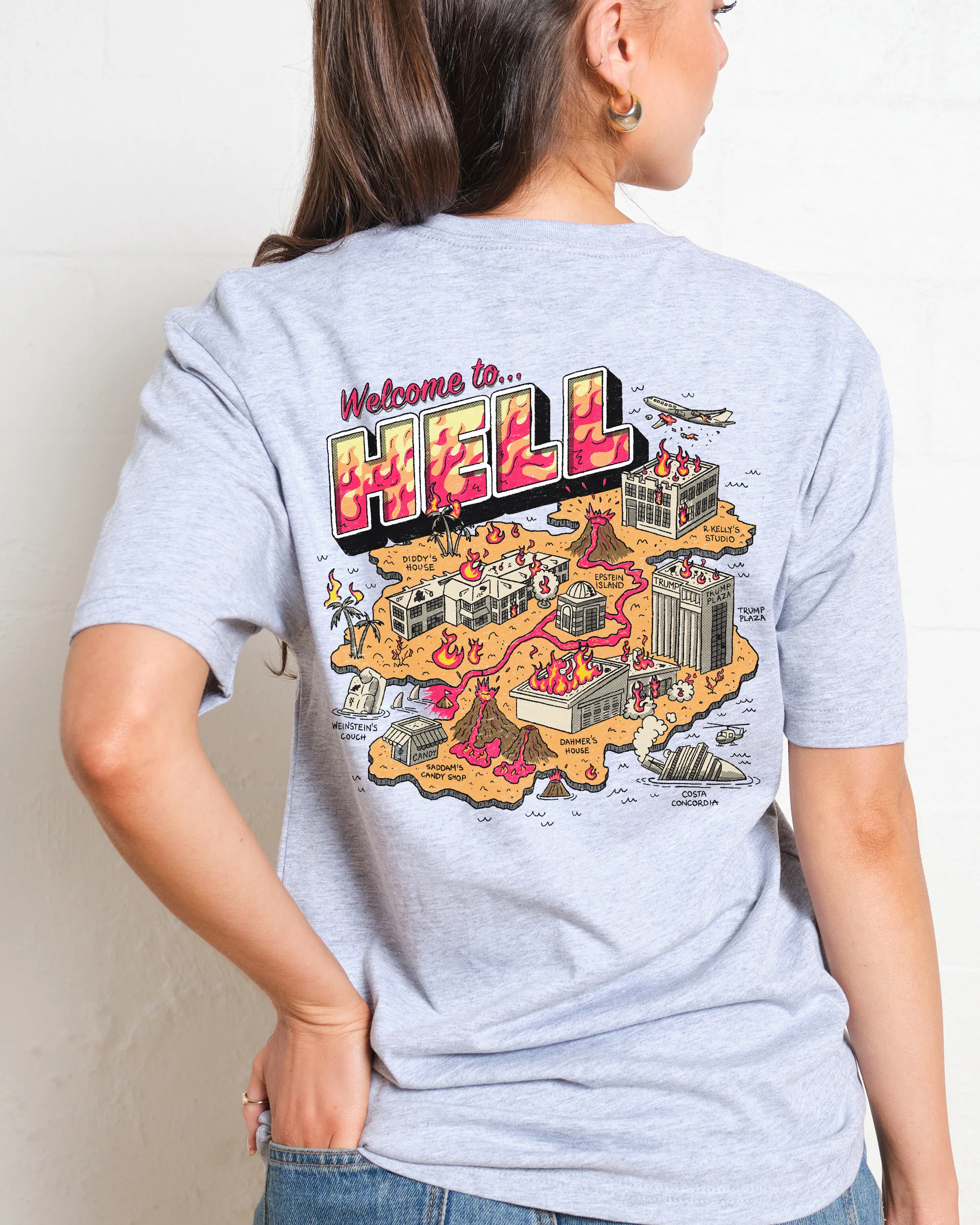 Welcome to Hell T-Shirt - Image 9
