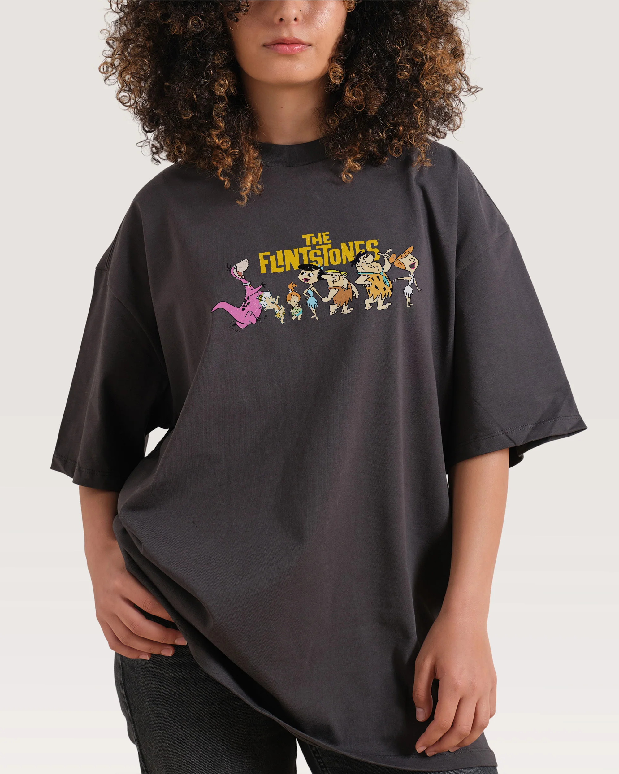 We're The Flintstones Oversized Tee - Image 5