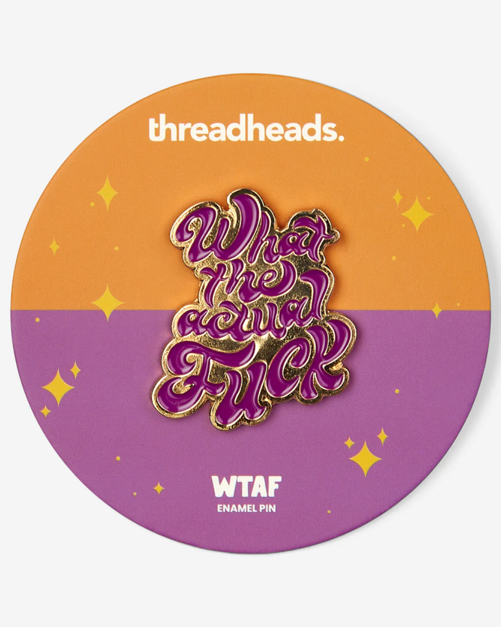 What The Actual Fuck Enamel Pin - Image 2