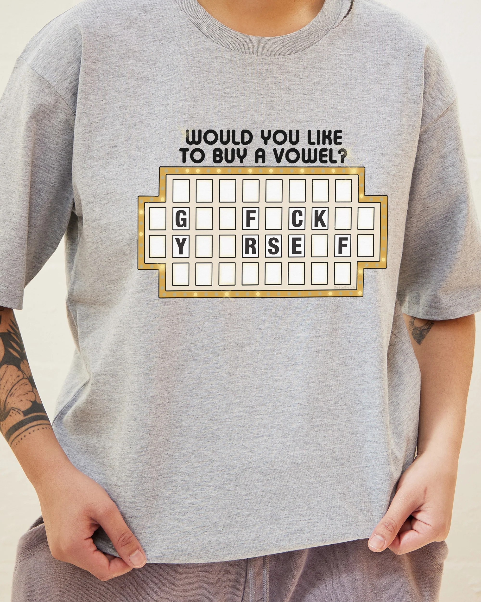 Would You Like To Buy A Vowel T-Shirt - Image 2